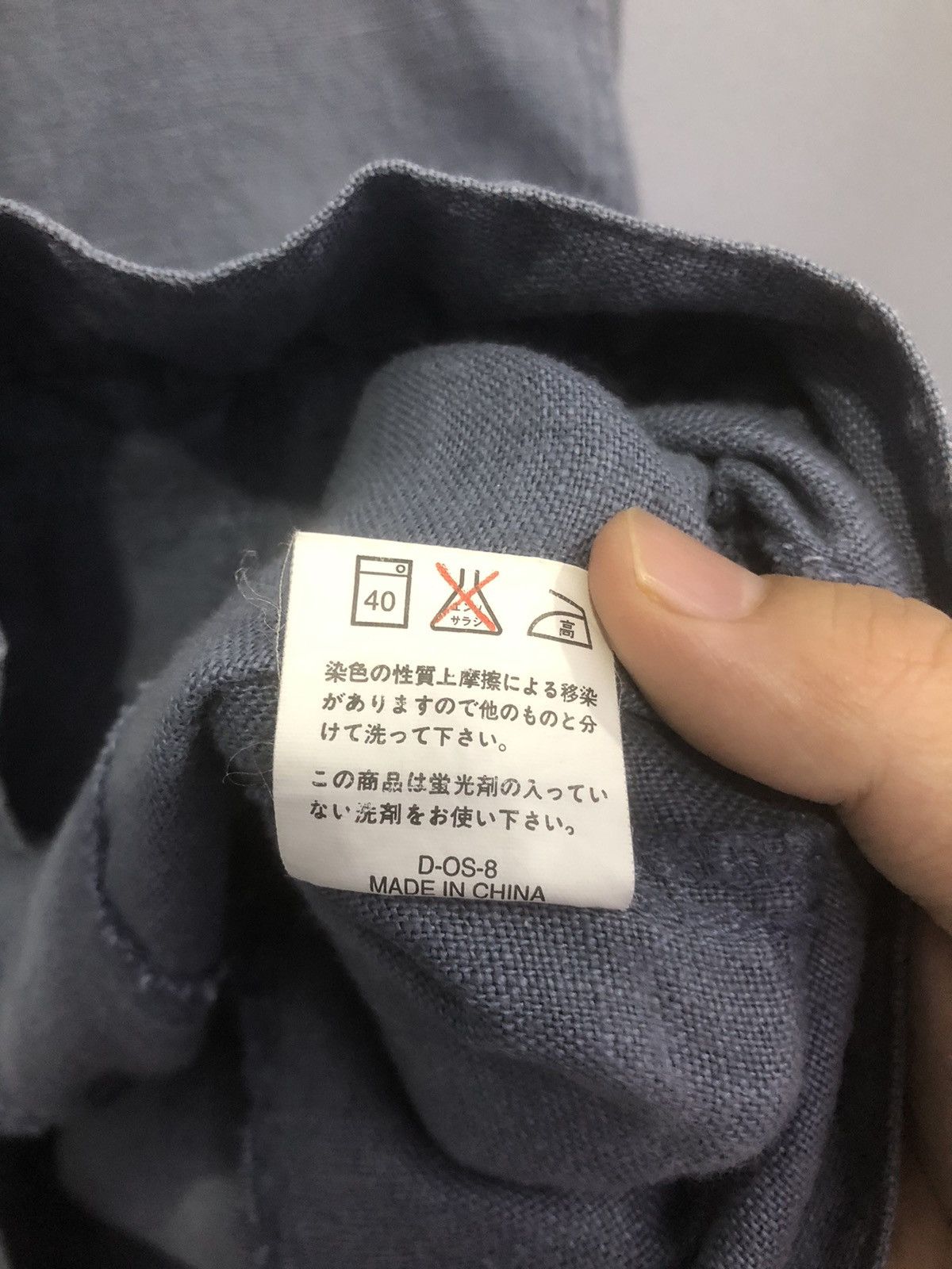 Japanese Brand Valman Japan 100% Linen Denim Style Trucker Jacket Size US XS / EU 42 / 0 - 9 Thumbnail