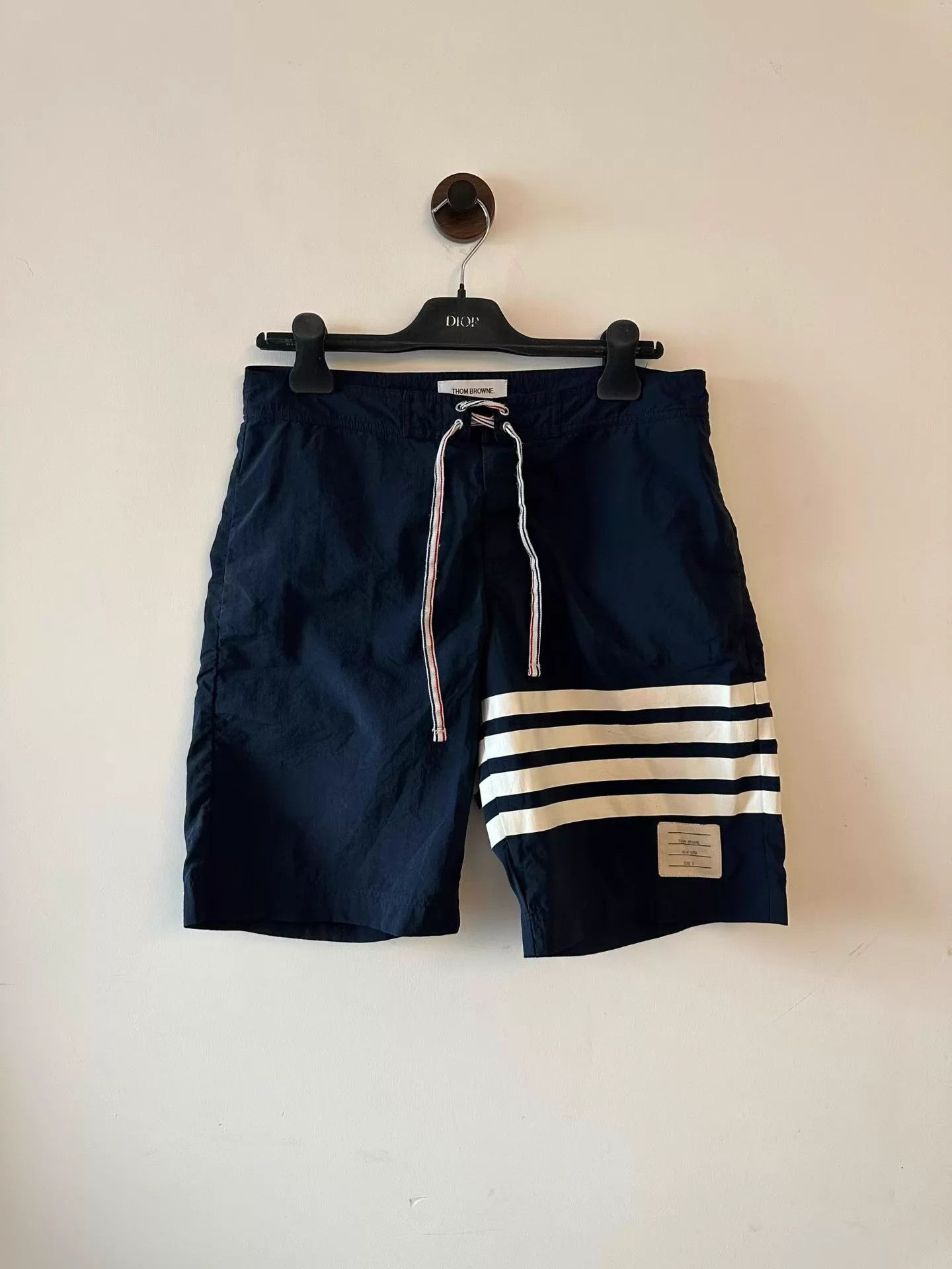 Thom Browne Thom Browne blue nylon shorts size 3 95new Size US 33 - 1 Thumbnail