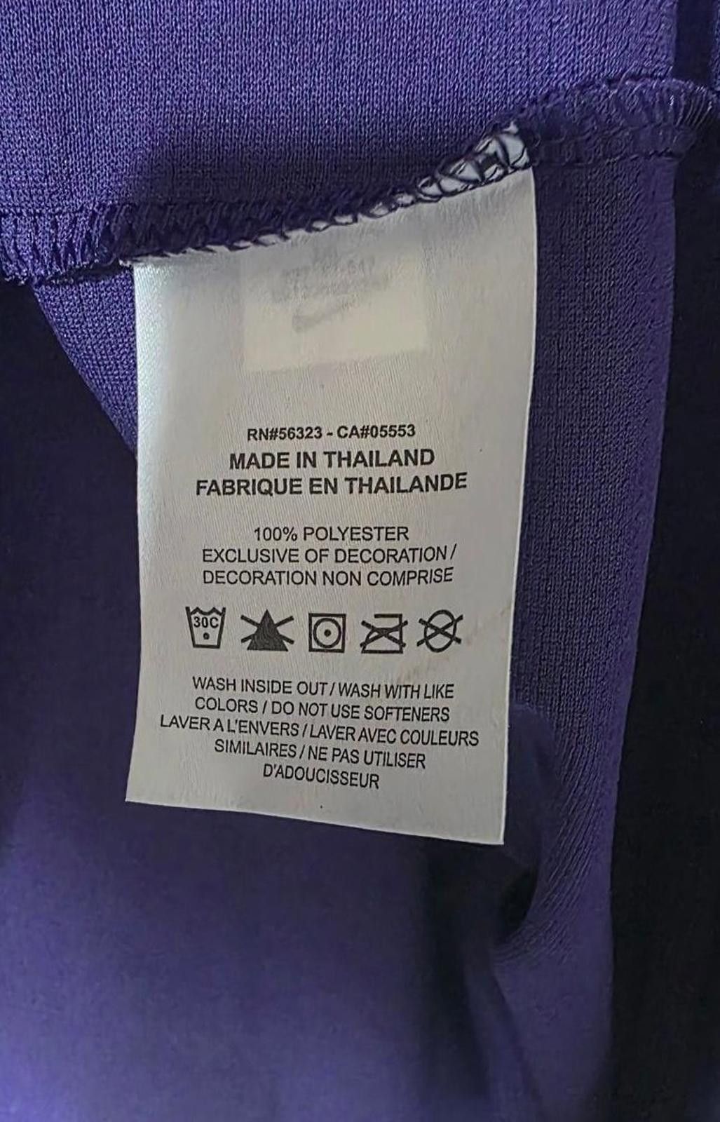 Nike Nike Purple Golf Polo Shirt Men's Size XXL 2X Veralto Sporty Size US XXL / EU 58 / 5 - 9 Thumbnail