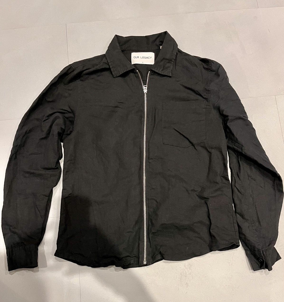 Our Legacy Our Legacy Zip Shirt Size US M / EU 48-50 / 2 - 1 Thumbnail