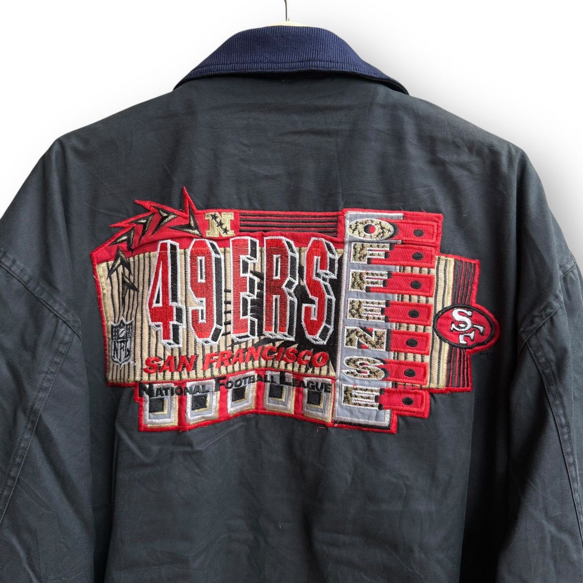 NFL 1993’s San Francisco 49ers NFL Campri Teamline Canvas Jacket Size US M / EU 48-50 / 2 - 2 Thumbnail