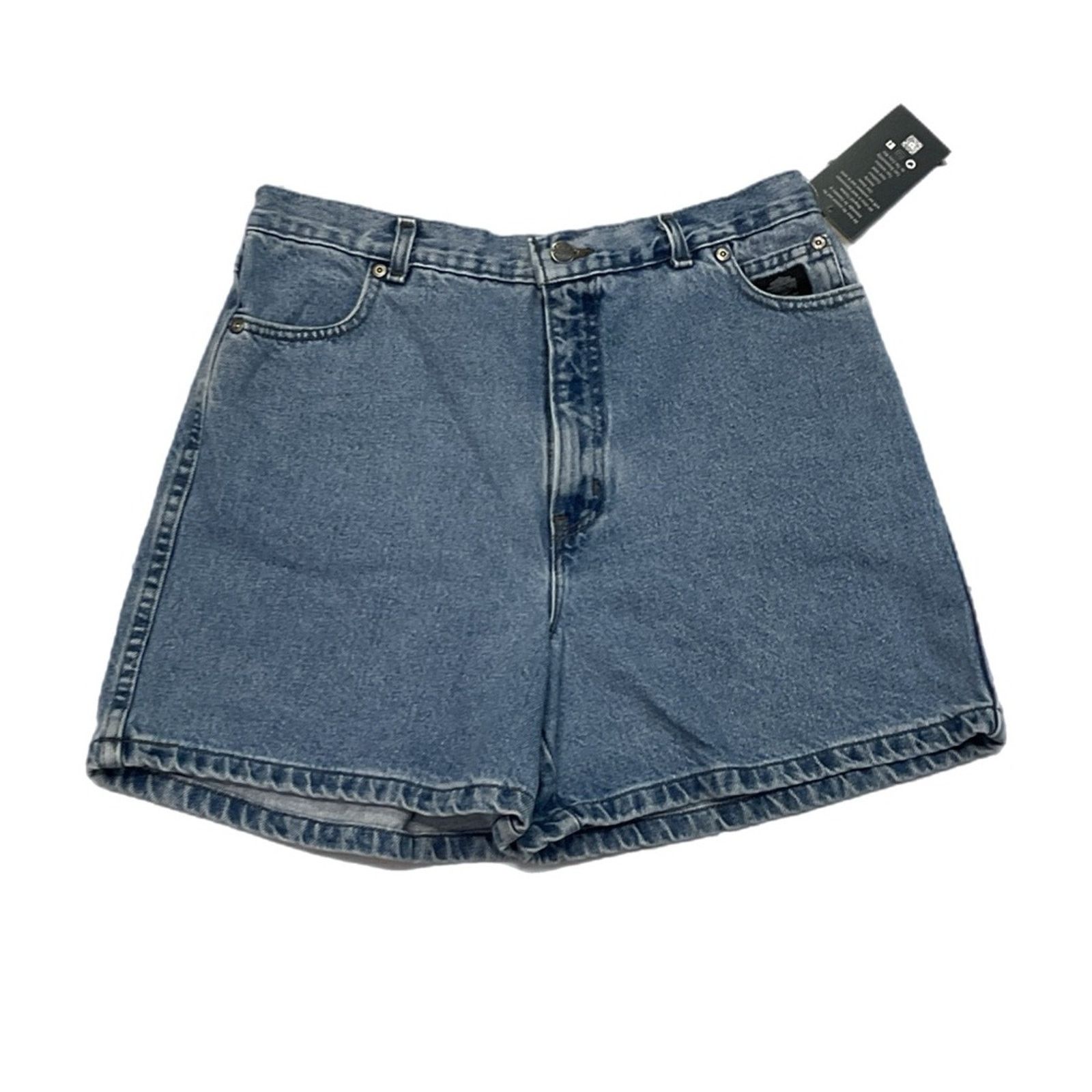 Harley Davidson Harley Davidson Denim Shorts Size 32" / US 10 / IT 46 - 1 Thumbnail
