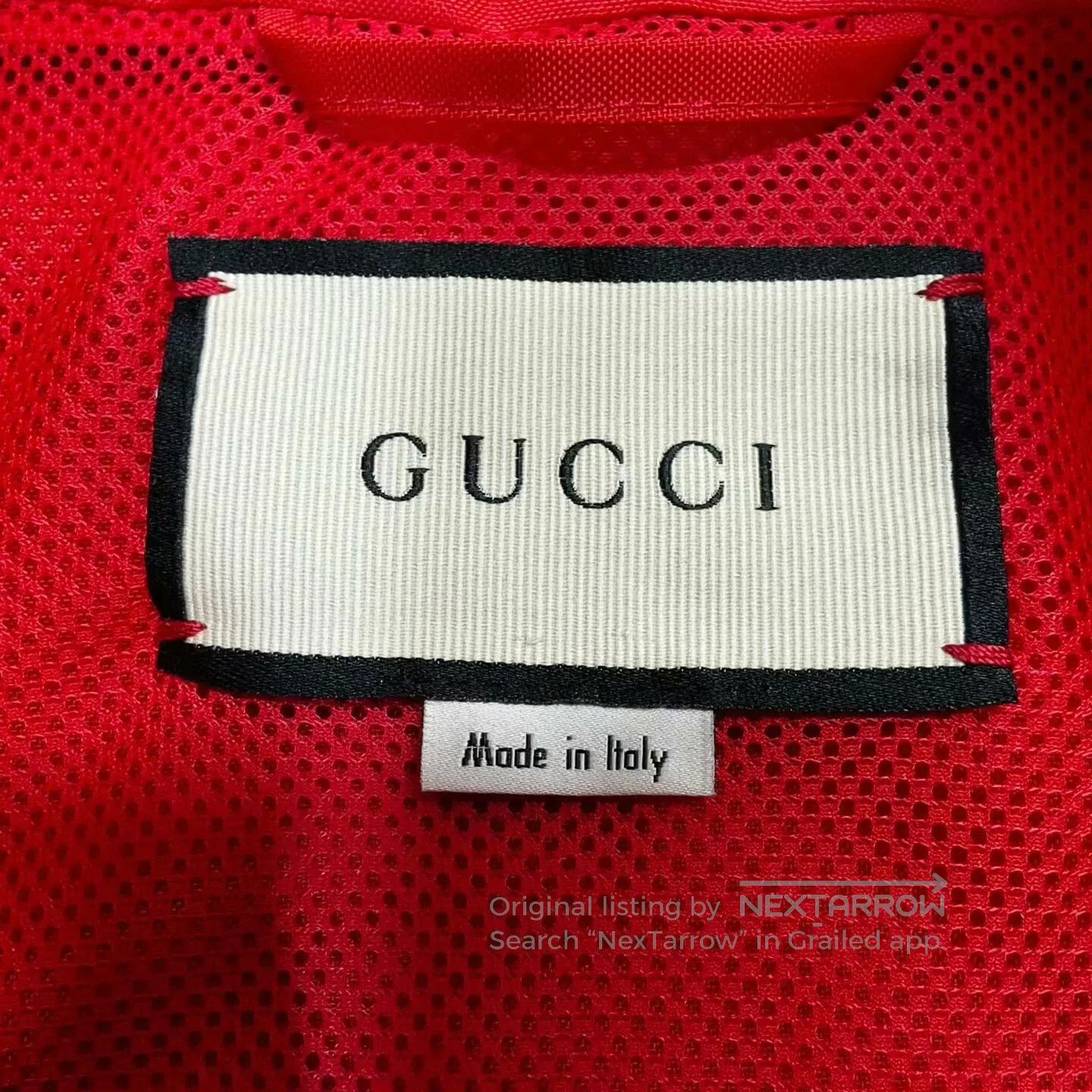 Gucci gucci red blue color-block sports jacket. Size US XXL / EU 58 / 5 - 4 Thumbnail