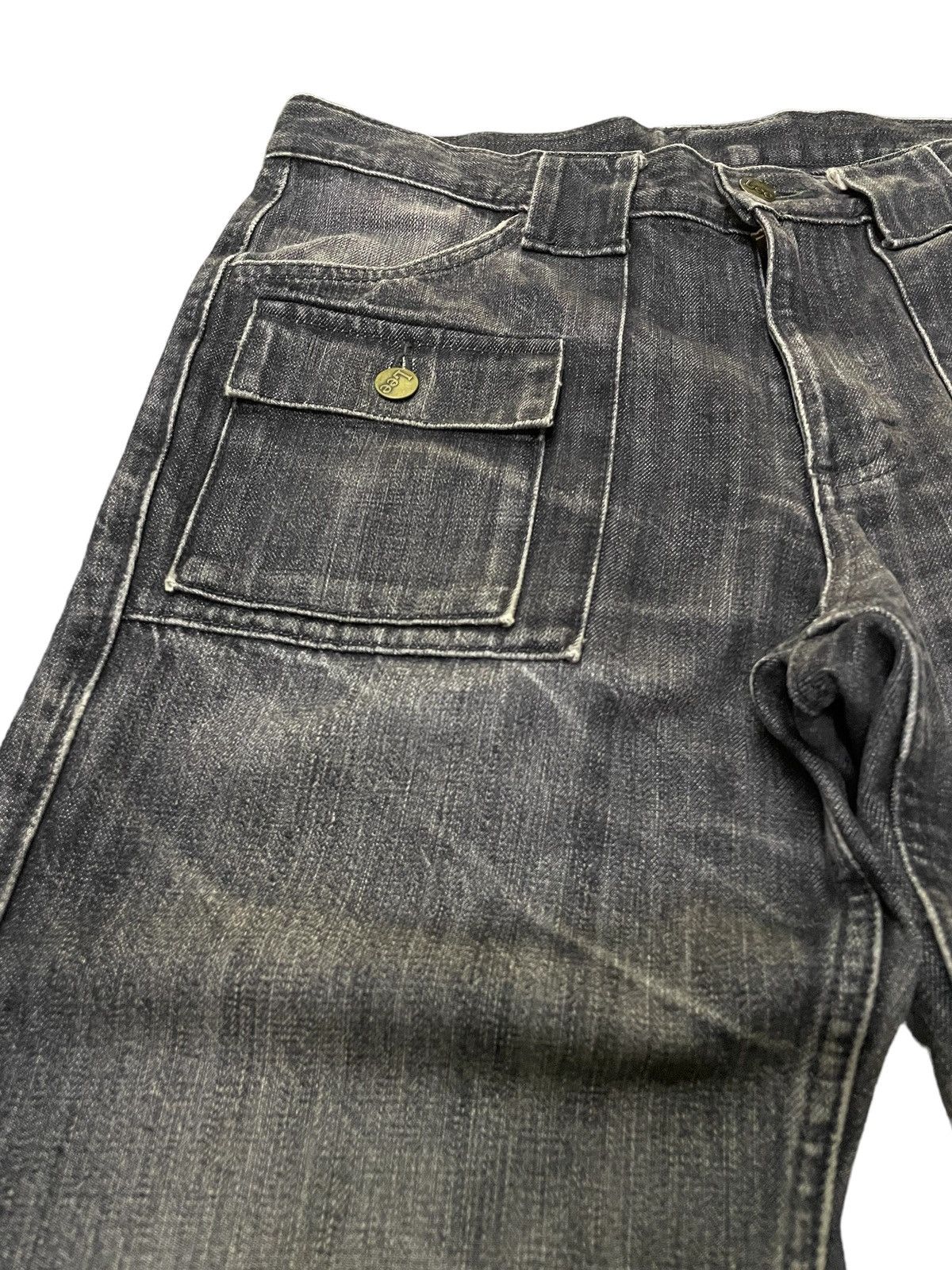 Hysteric Glamour × Lee Vintage Lee Japan Faded Mud Bush Pocket Denim Pants Size US 32 / EU 48 - 10 Thumbnail