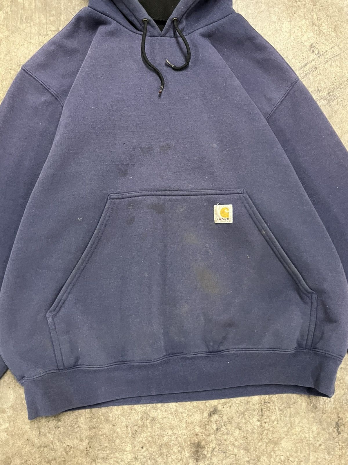 Carhartt × Vintage Carhartt vintage thermal lined hoodie thrashed skater hype Size US XL / EU 56 / 4 - 5 Thumbnail
