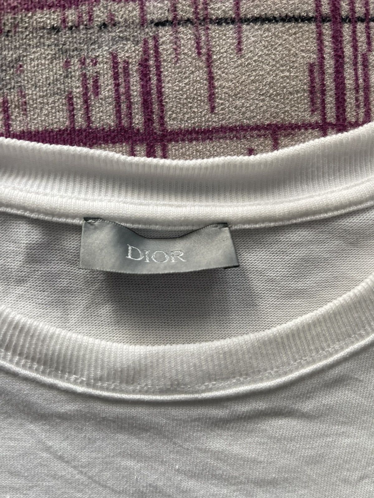 Dior DIOR WHITE FLORAL SPELL OUT VERY RARE Size US S / EU 44-46 / 1 - 6 Thumbnail