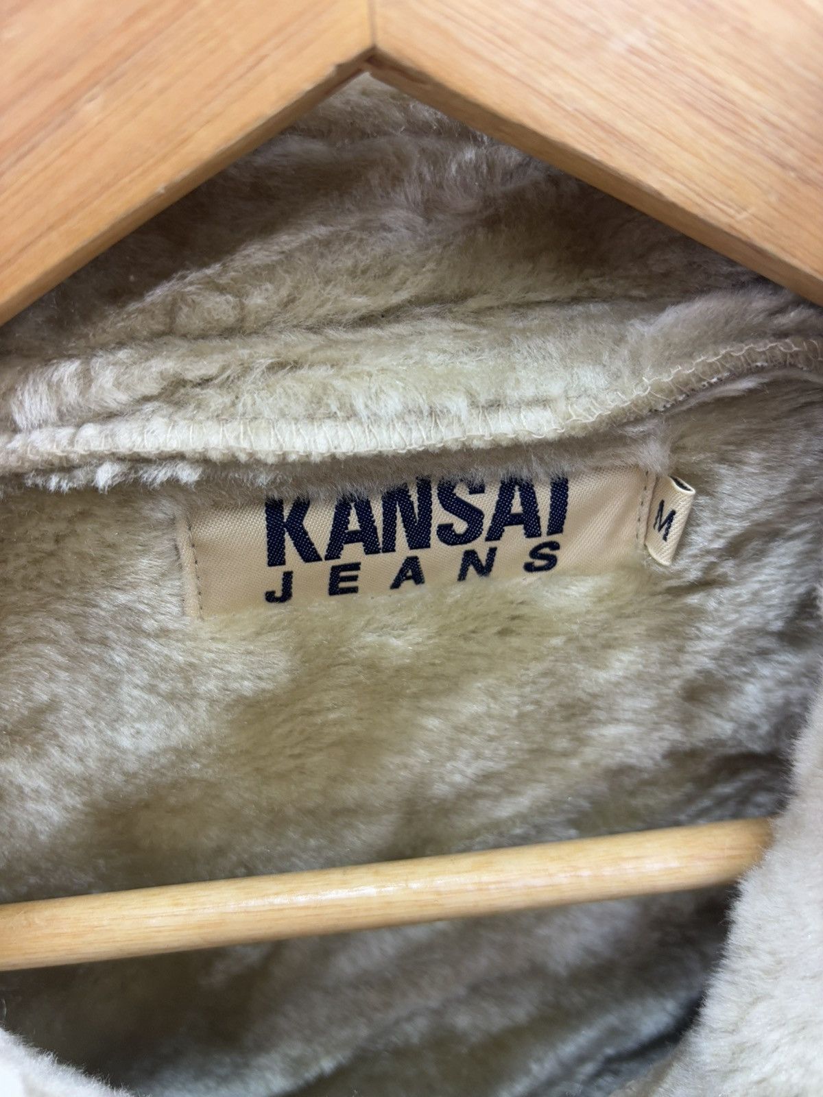 Japanese Brand × Kansai Yamamoto × Vintage Vintage Kansai Yamamoto jacket faux fur Size US M / EU 48-50 / 2 - 4 Thumbnail
