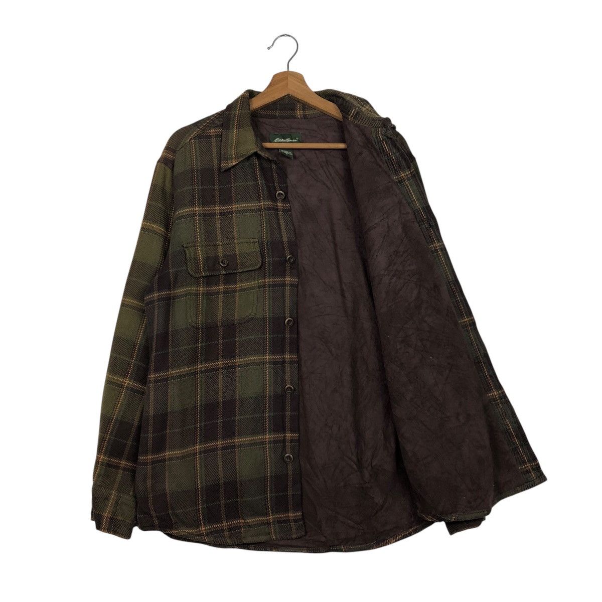 Flannel 📌Vintage Shirt Button Jacket Eddie Bauer Tartan Design Size US S / EU 44-46 / 1 - 14 Thumbnail