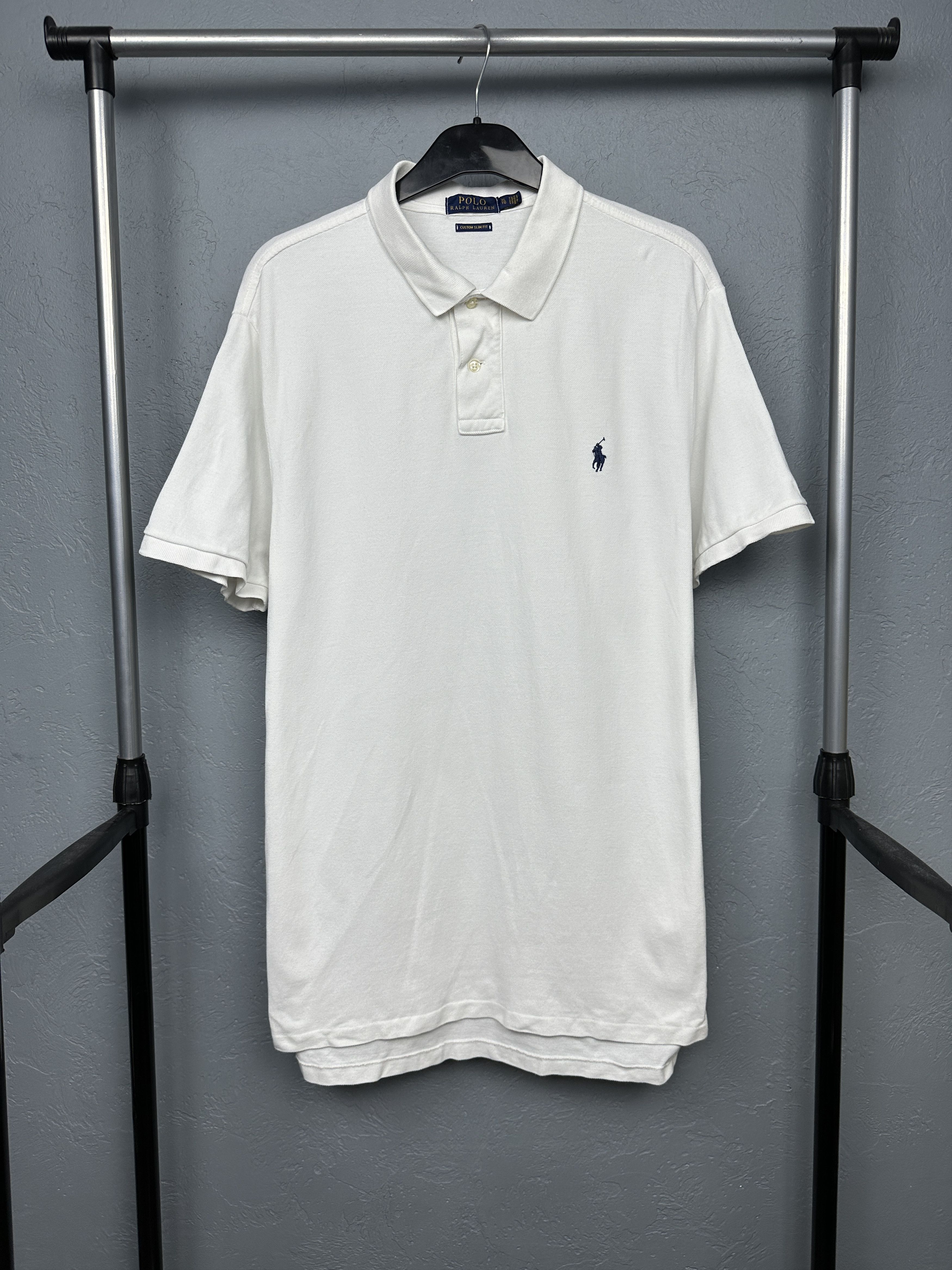 Polo Ralph Lauren Polo Ralph Lauren Mens White Polo Shirt Size US XL / EU 56 / 4 - 1 Thumbnail