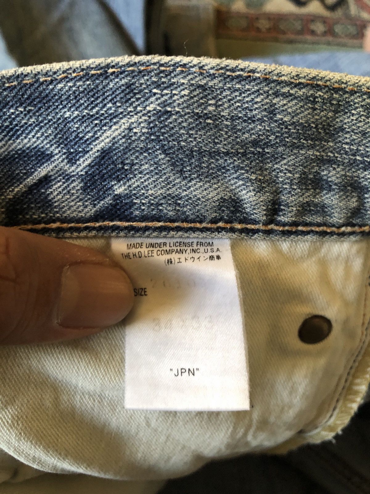 Japanese Brand × Lee × Vintage Vintage Lee Riders Japan Denim Jeans Size US 34 / EU 50 - 8 Thumbnail
