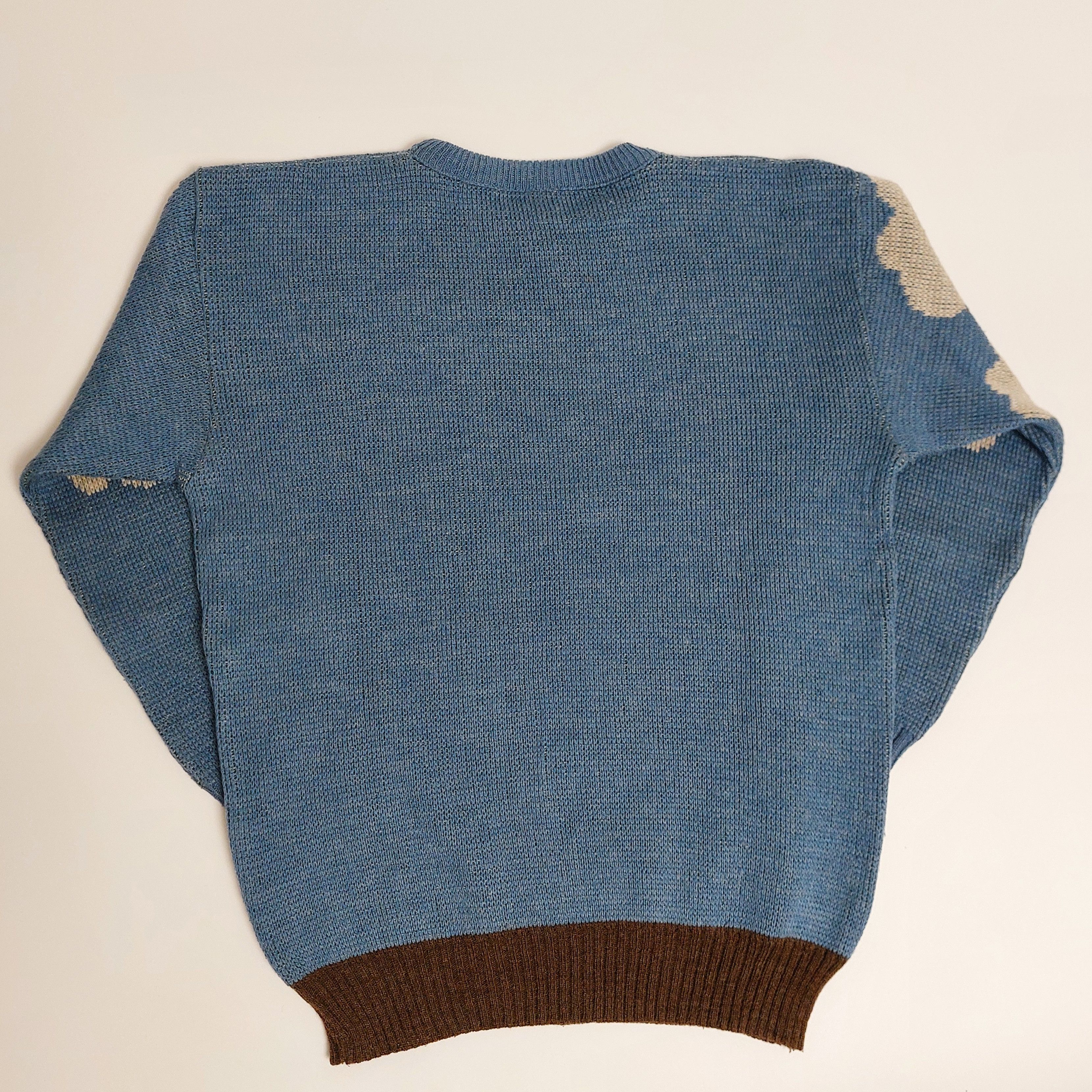 Vintage 1990s Helen Knits pictorial sweater Size L / US 10 / IT 46 - 2 Thumbnail