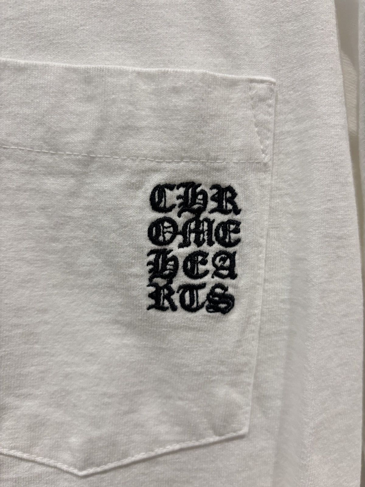 Chrome Hearts Chrome Hearts Grp Y Not Light Work Long Sleeve White Size: M Size US M / EU 48-50 / 2 - 2 Thumbnail
