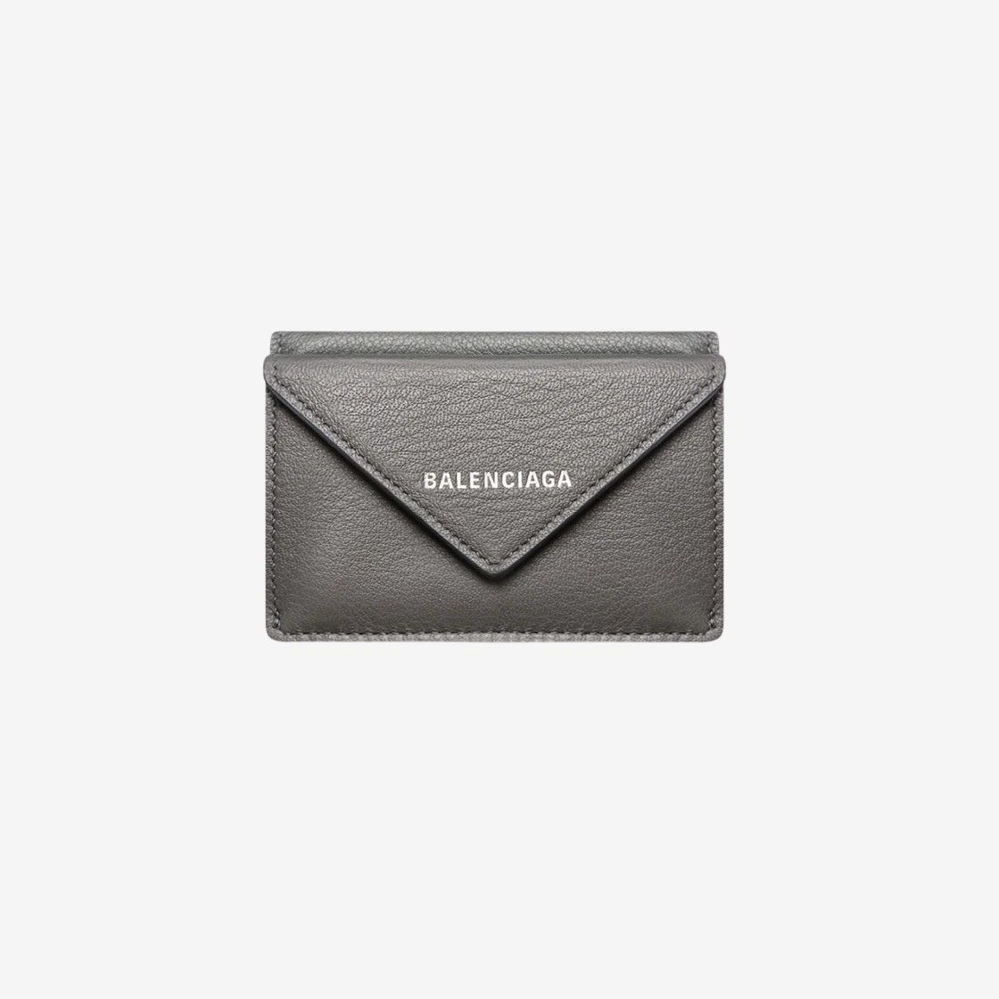 Balenciaga o1srvl11e1025 Size: OS / Papier Mini Wallet in Dark Grey Size ONE SIZE - 1 Preview