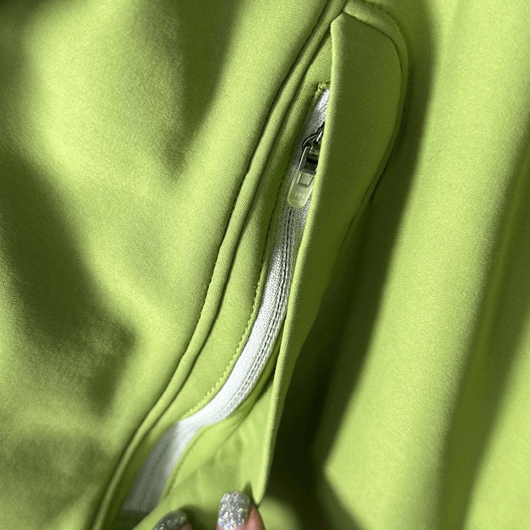 Vintage VINTAGE LL BEAN Soft Shell Windstopper Fleece Lined Nylon Jacket Zip Women M Green 0AKM4 Size M / US 6-8 / IT 42-44 - 4 Thumbnail