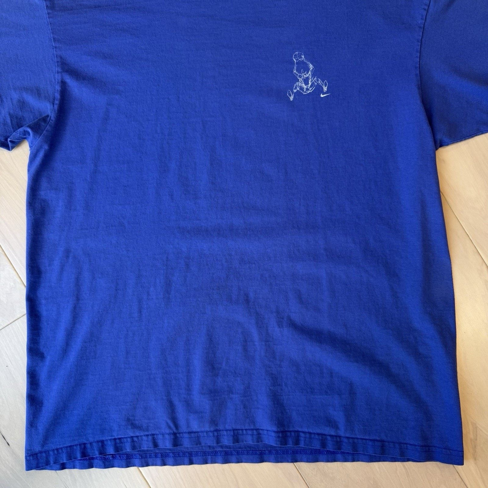 Nike Vintage Nike Shox Shirt Large Blue Made in USA Streetwear Size US L / EU 52-54 / 3 - 4 Thumbnail