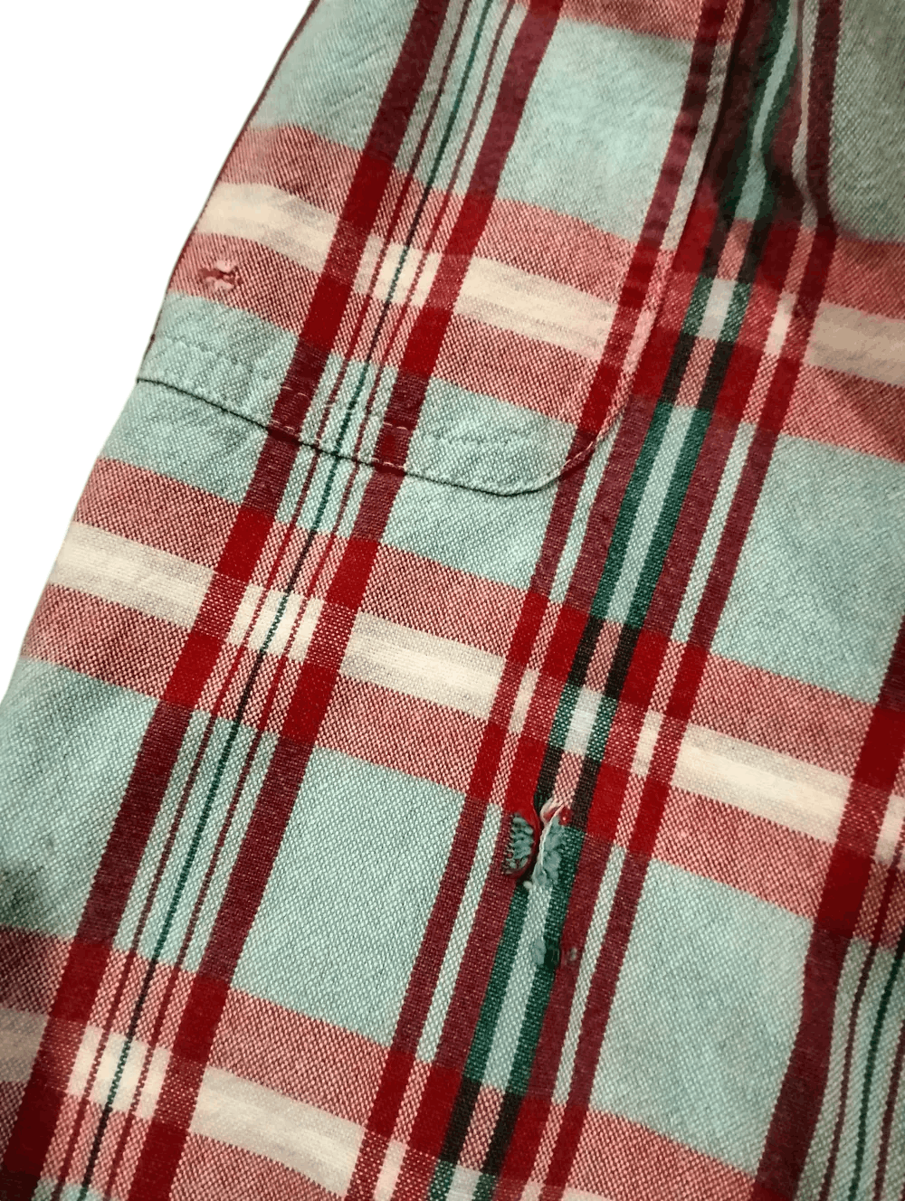 PERSON'S Vintage 90s Person's For Men Red Tartan Jacket Snap Button Size US L / EU 52-54 / 3 - 12 Thumbnail