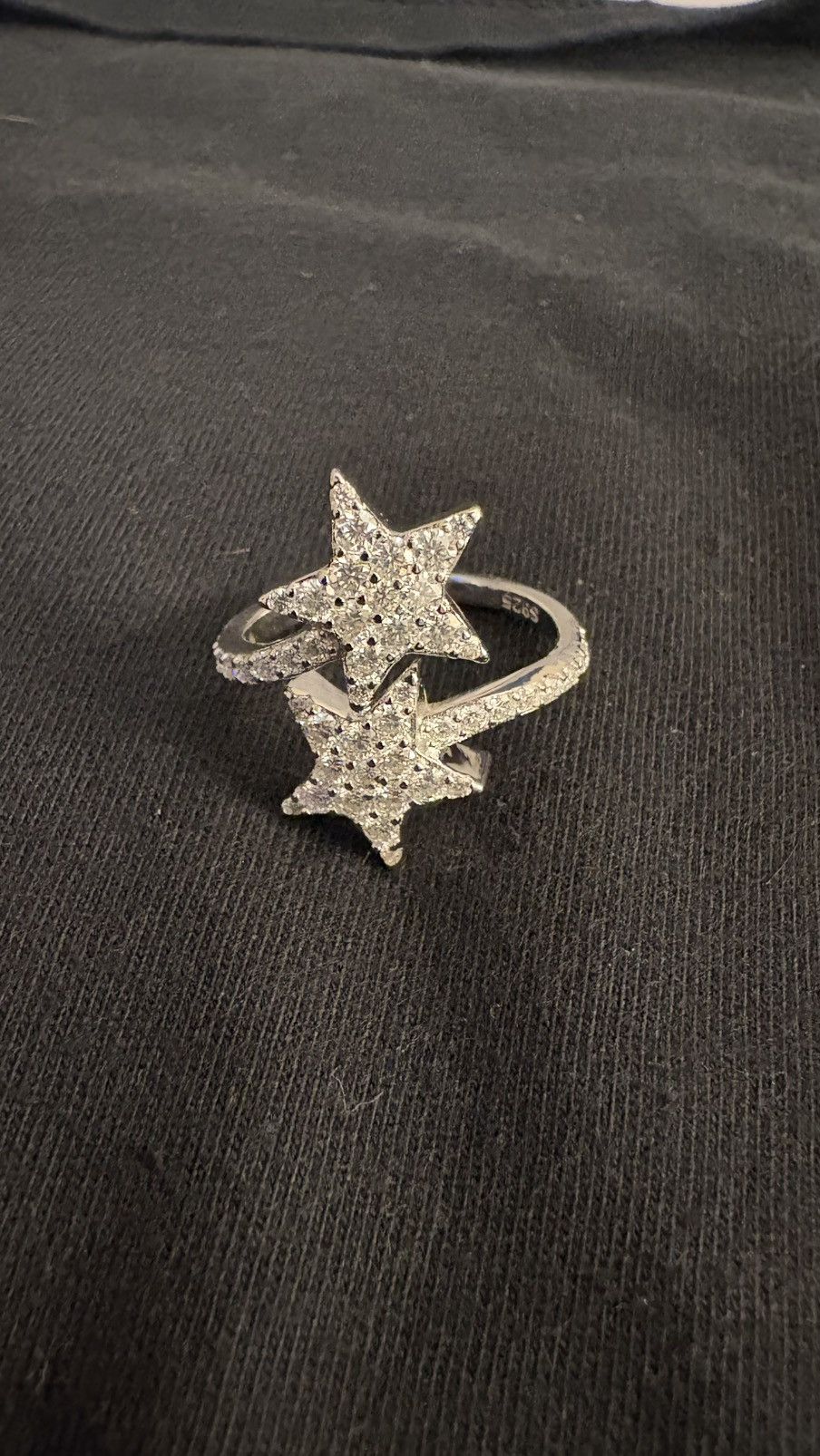 Other Diamond star ring Size ONE SIZE - 1 Thumbnail