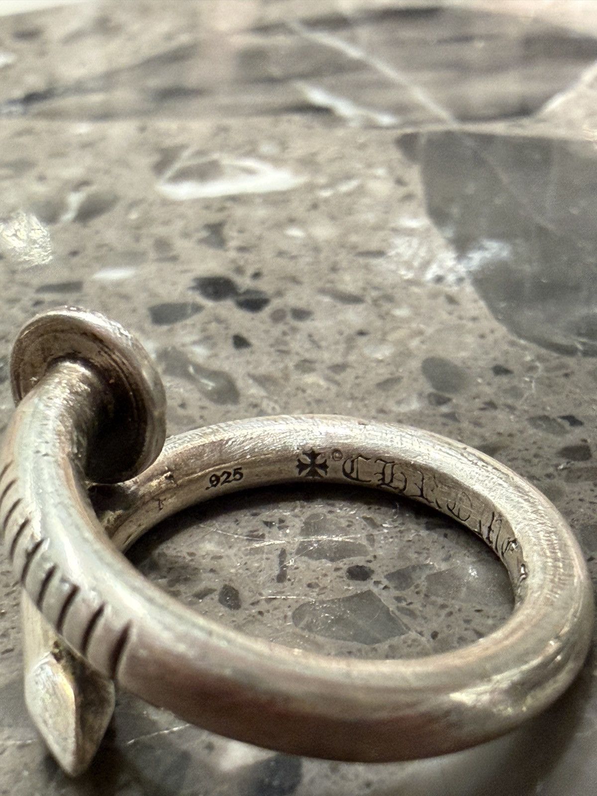 Chrome Hearts Chrome heart nail ring Size ONE SIZE - 3 Thumbnail