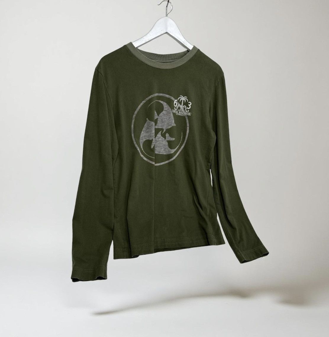 Diesel Diesel vintage jumper pullover khaki green Size US M / EU 48-50 / 2 - 1 Thumbnail
