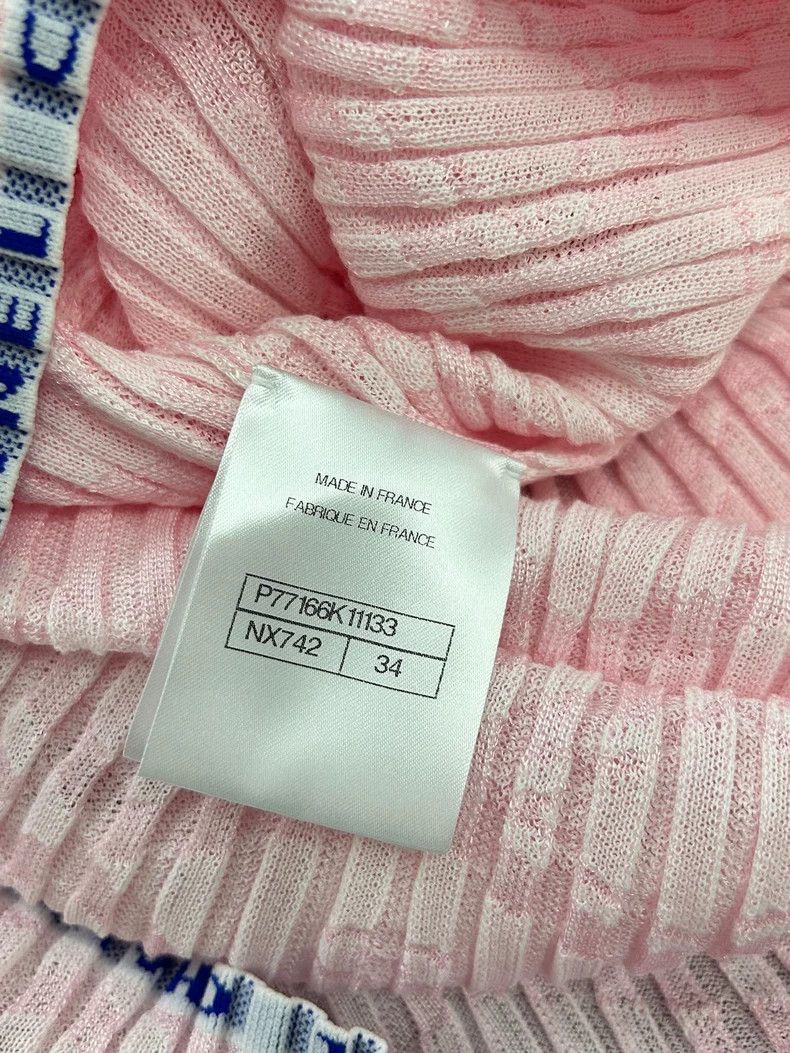 Chanel Chanel 24S pink knitted dress Size XXS / US 00 / IT 34 - 8 Thumbnail