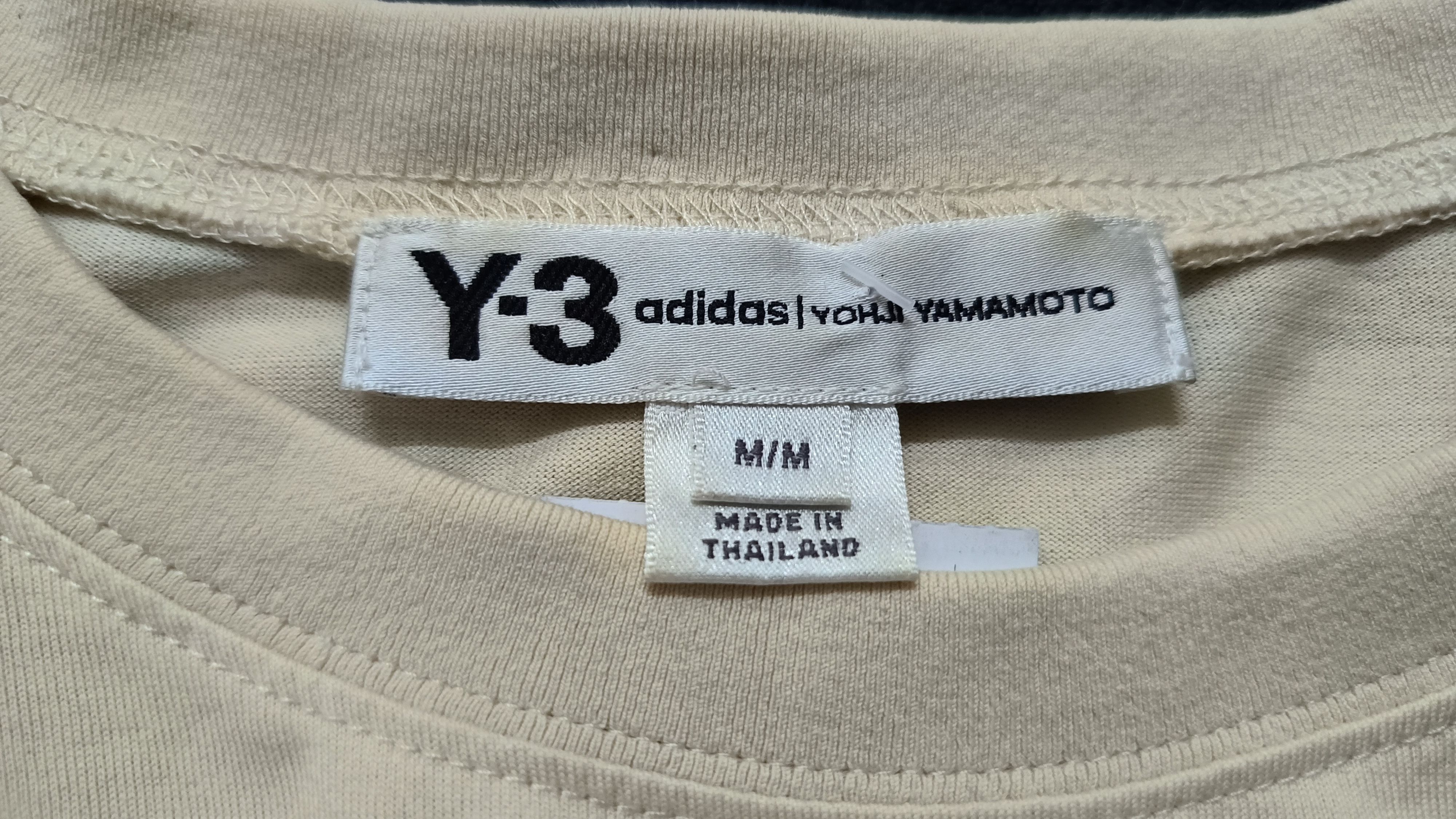 Adidas 🔥🔥 Rare Adidas X Yohji Yamamoto L/S Tee Size US M / EU 48-50 / 2 - 3 Thumbnail