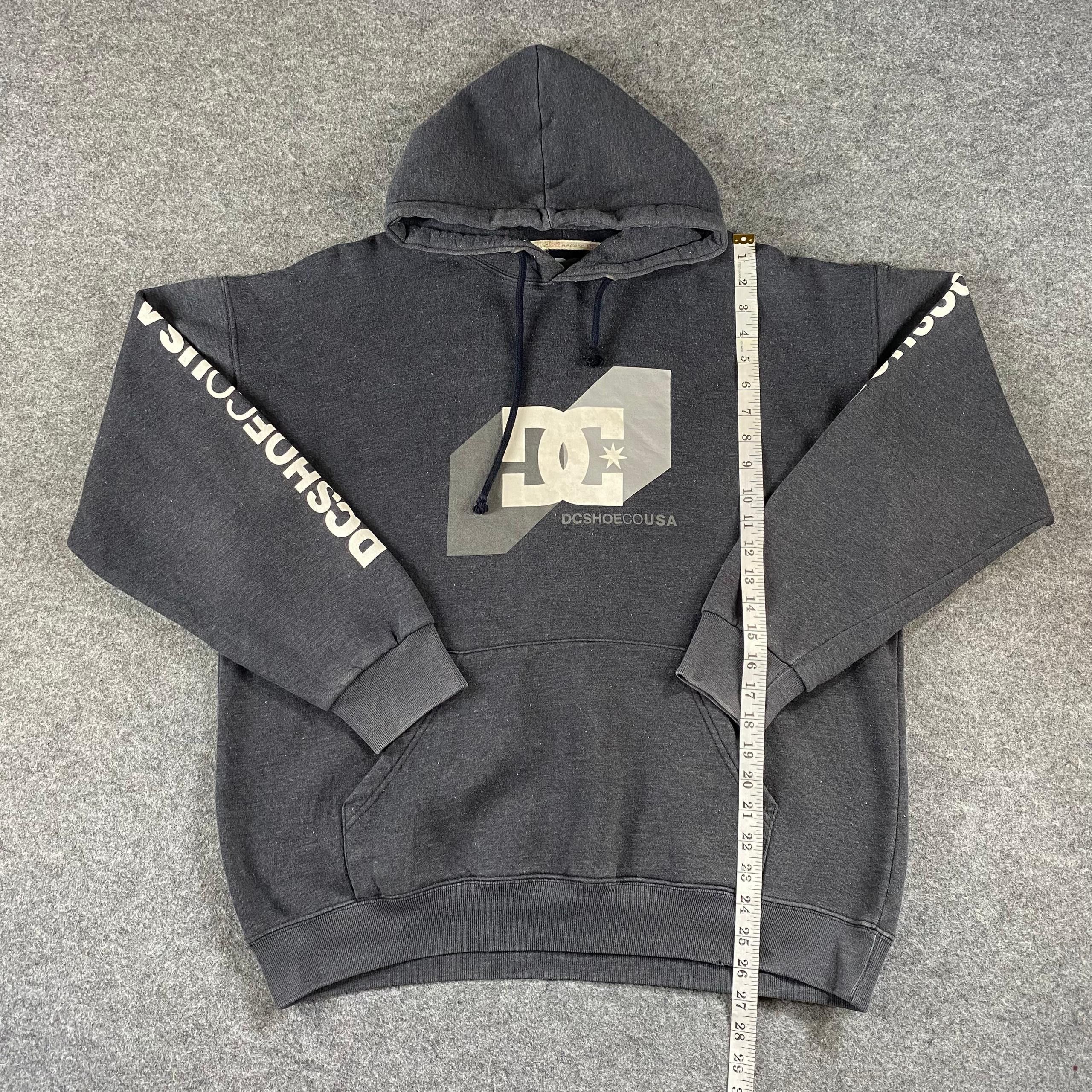 DC Vintage Dc Streetwear Hoodies Size US L / EU 52-54 / 3 - 3 Thumbnail