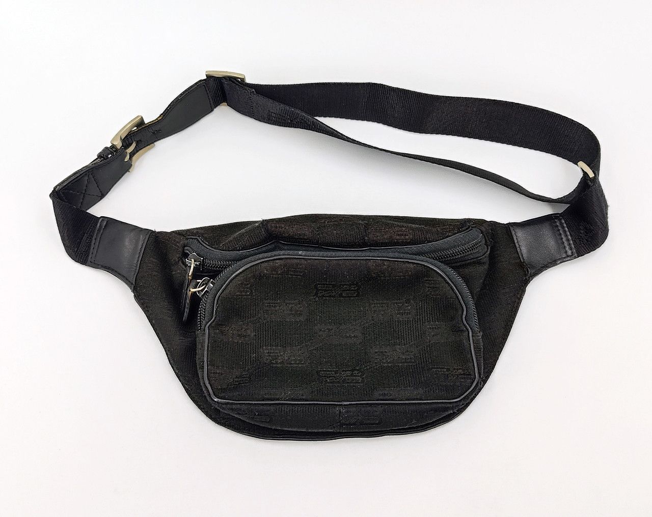 Balenciaga distressed BALENCIAGA waist chest bag monogram logo vintage Size ONE SIZE - 1 Thumbnail
