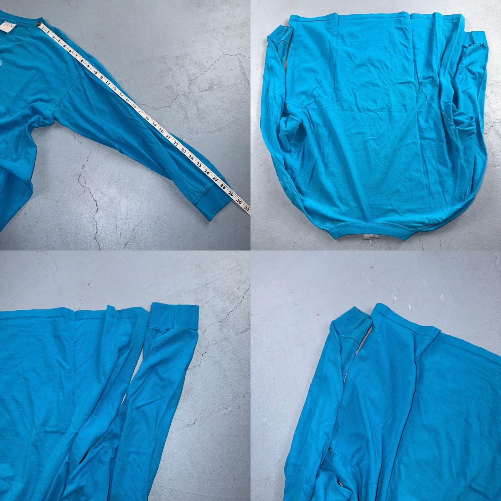 Vintage VINTAGE Oneita XL Blue T Shirt Men Short Sleeve Crew Neck Graphic Alpaca Llama Animals - Blue Long Sleeve Art - 70s 80s 90s - Men Ready Size US XL / EU 56 / 4 - 8 Thumbnail