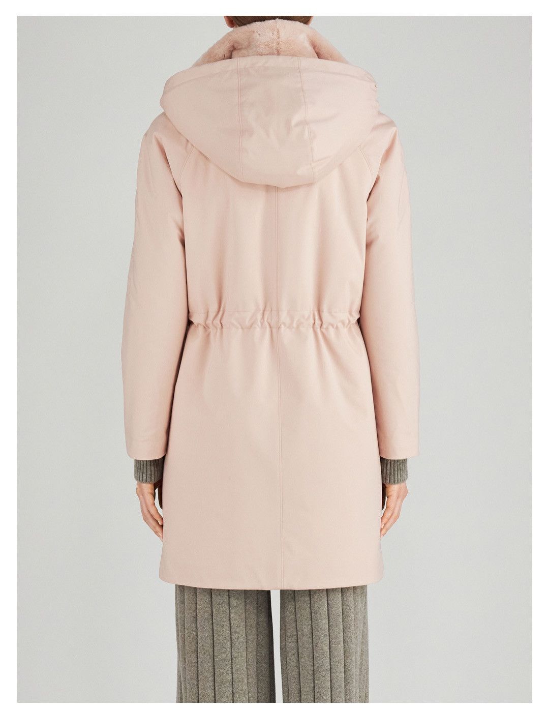 Loro Piana o1srvl11e1224 Padded Reversible Parka in Pink Size L / US 10 / IT 46 - 4 Thumbnail