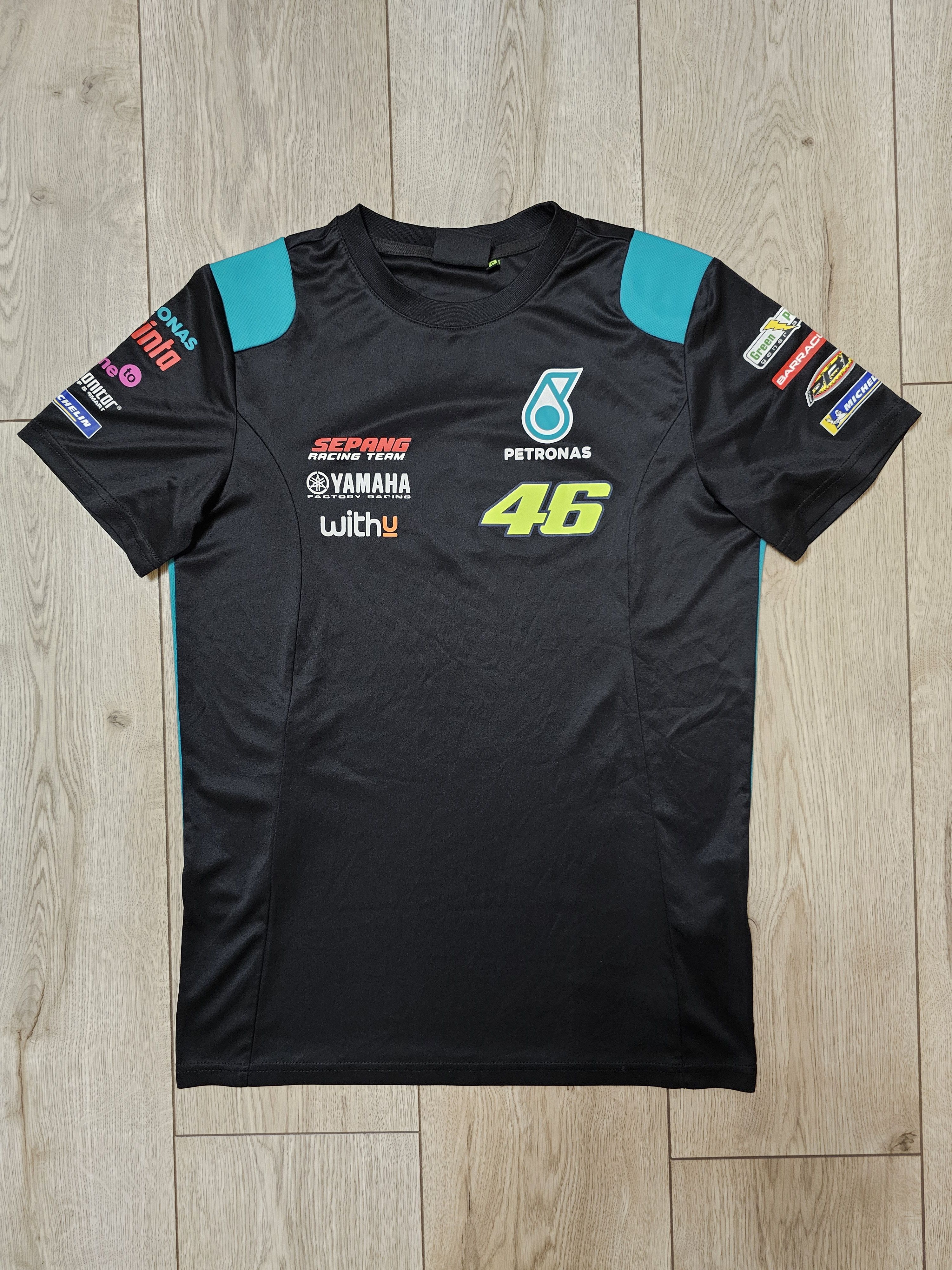 Formula 1 PETRONAS YAMAHA MOTOGP TEAM SHIRT MOTORCROSS SHIRT ROSSI 46 Size US S / EU 44-46 / 1 - 2 Thumbnail