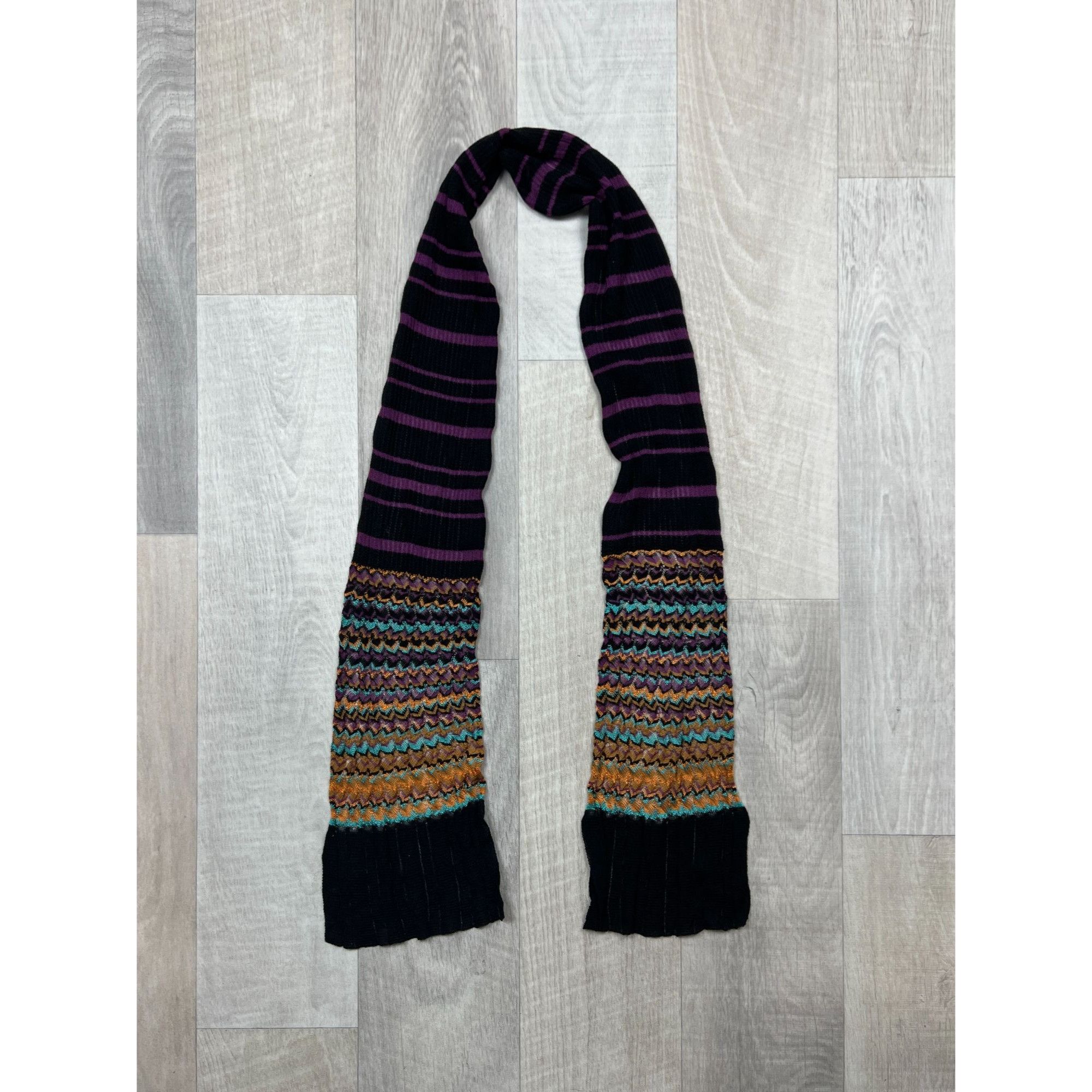 Missoni Women’s Missoni Multicolor Knit Scarf (Y0267) Size ONE SIZE - 1 Thumbnail