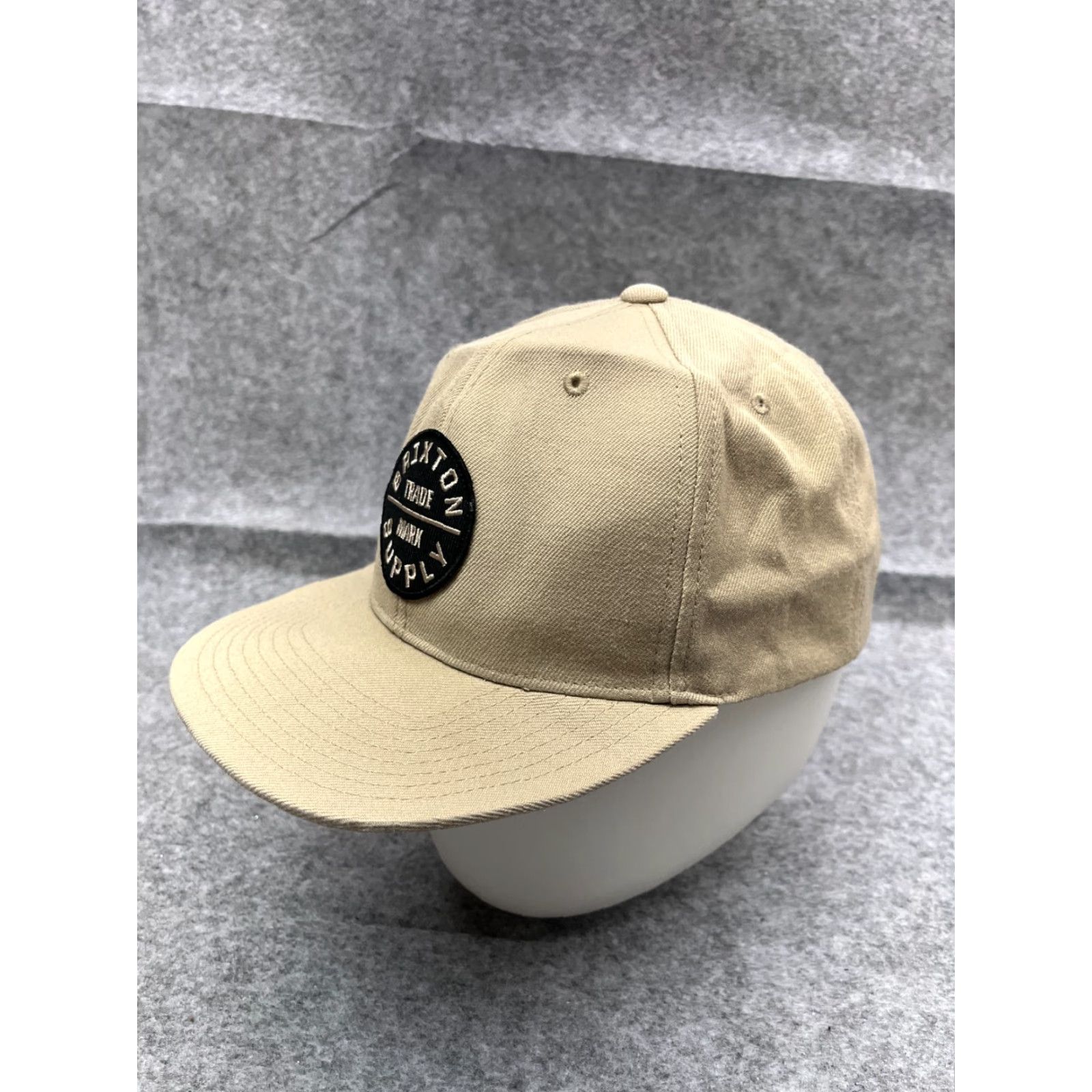 Brixton Brixton Hat Cap Snap Back Adult One Size Beige Wool Blend Size ONE SIZE - 4 Thumbnail