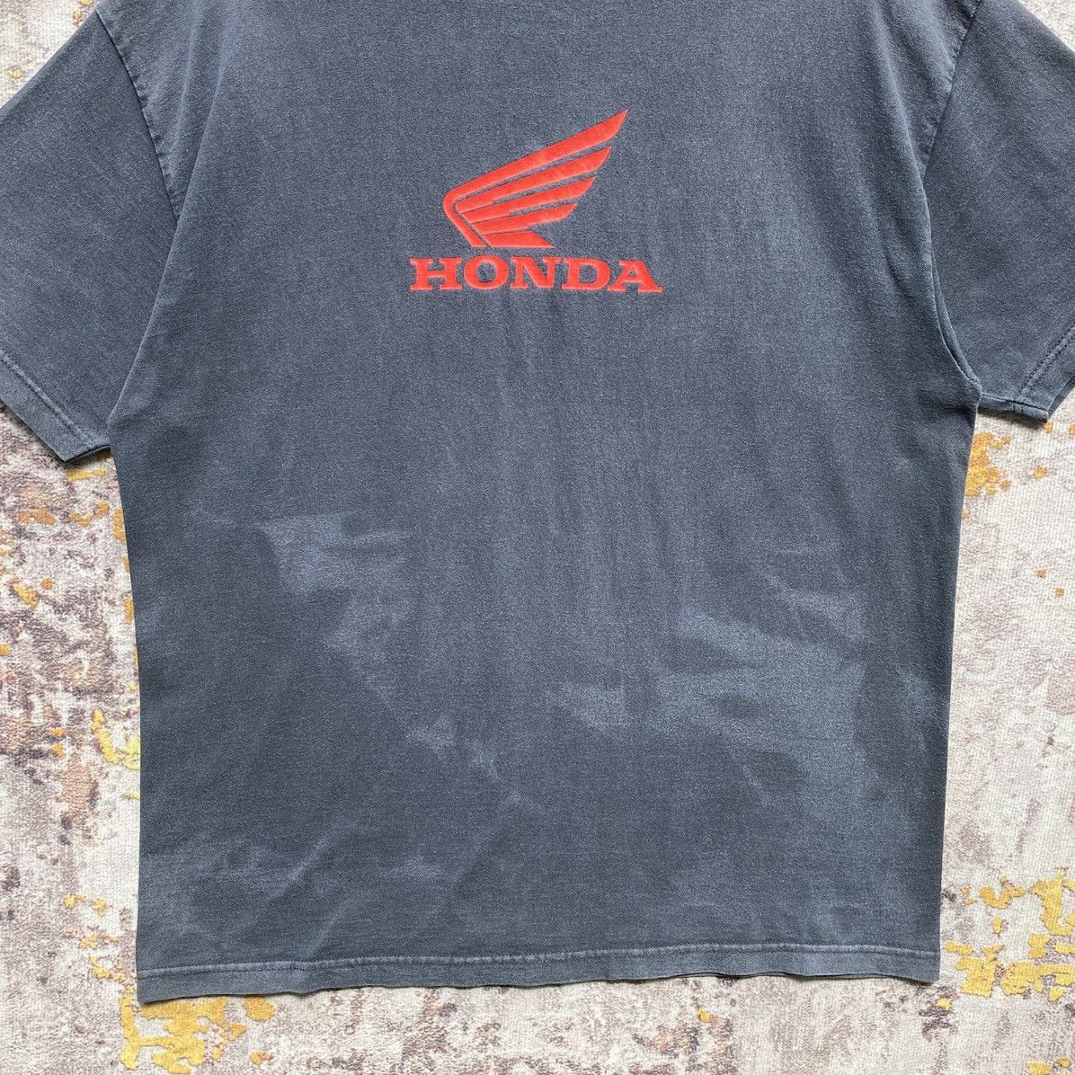Fox Racing Vintage Fox Racing Honda Shirt Og Logo Honda SunFaded Size US XL / EU 56 / 4 - 11 Thumbnail