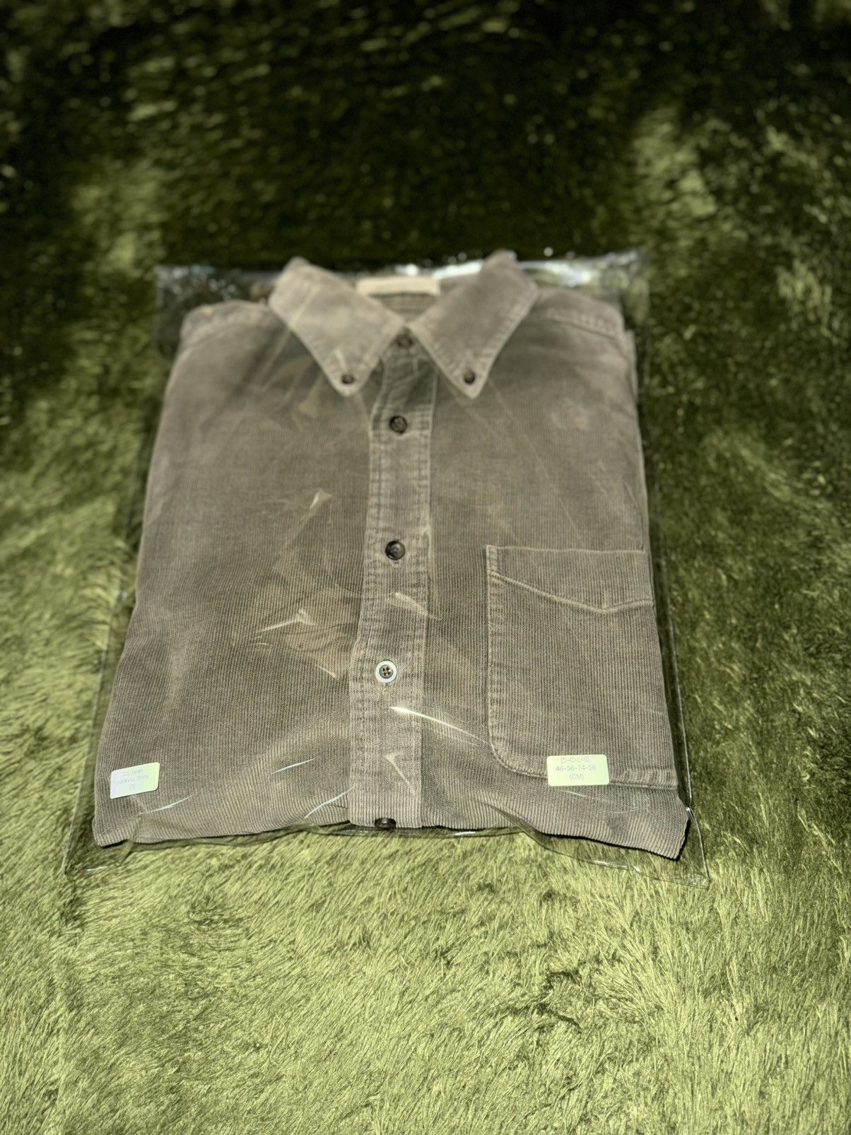 L.L. Bean [S] VTG L.L.Bean Pocket Detail Corduroy Shirt Olive Size US S / EU 44-46 / 1 - 12 Thumbnail