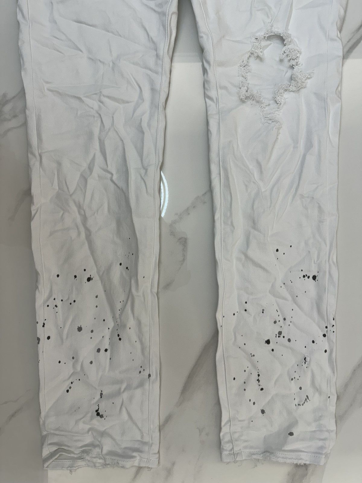 Purple P001 Optic White Paint Blowout Size US 38 / EU 54 - 6 Thumbnail