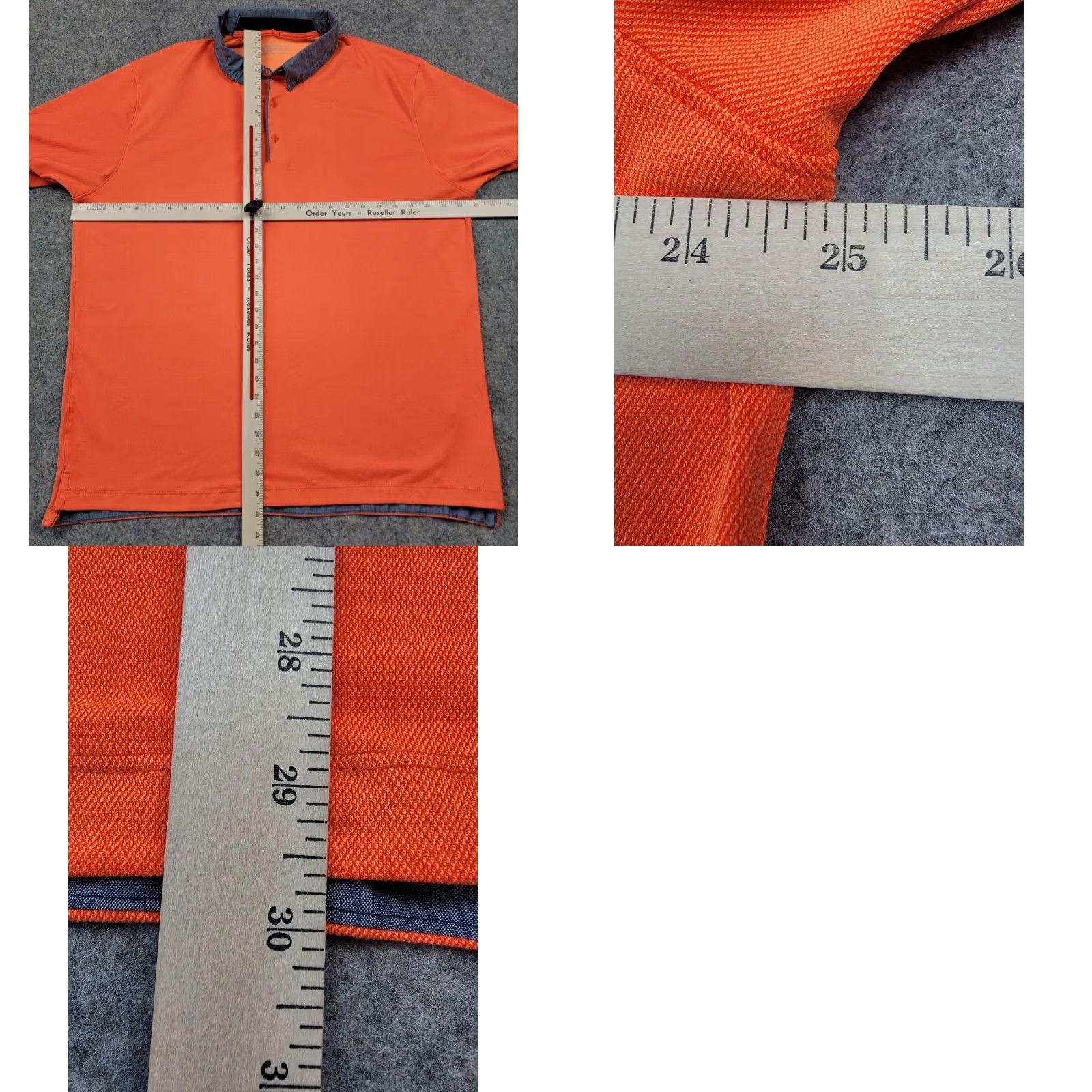 Nike Nike Golf Polo Shirt Mens XL Orange Tour Performance Dri Fit Short Sleeve Golf Polo Size US XL / EU 56 / 4 - 8 Thumbnail