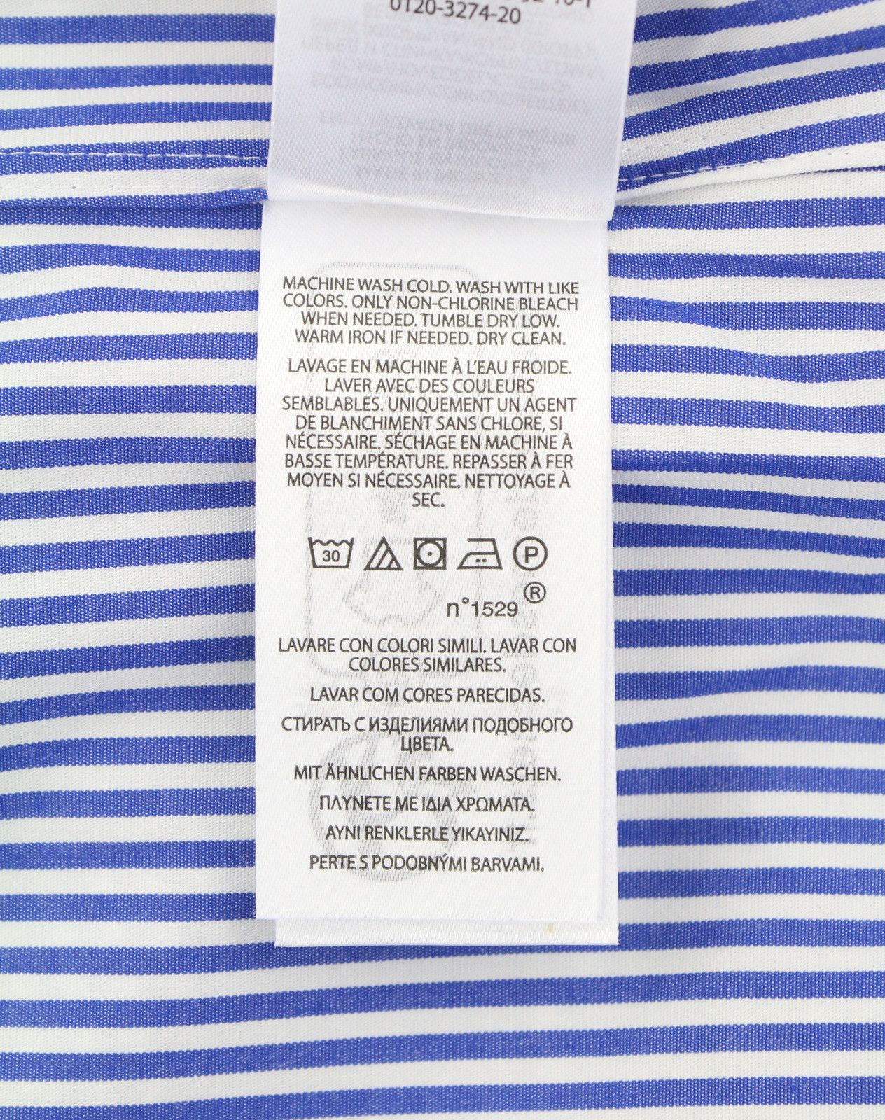 Ralph Lauren CORE REPLEN XL Stretch Custom Fit Striped Button Down 87014 Size US XL / EU 56 / 4 - 10 Thumbnail