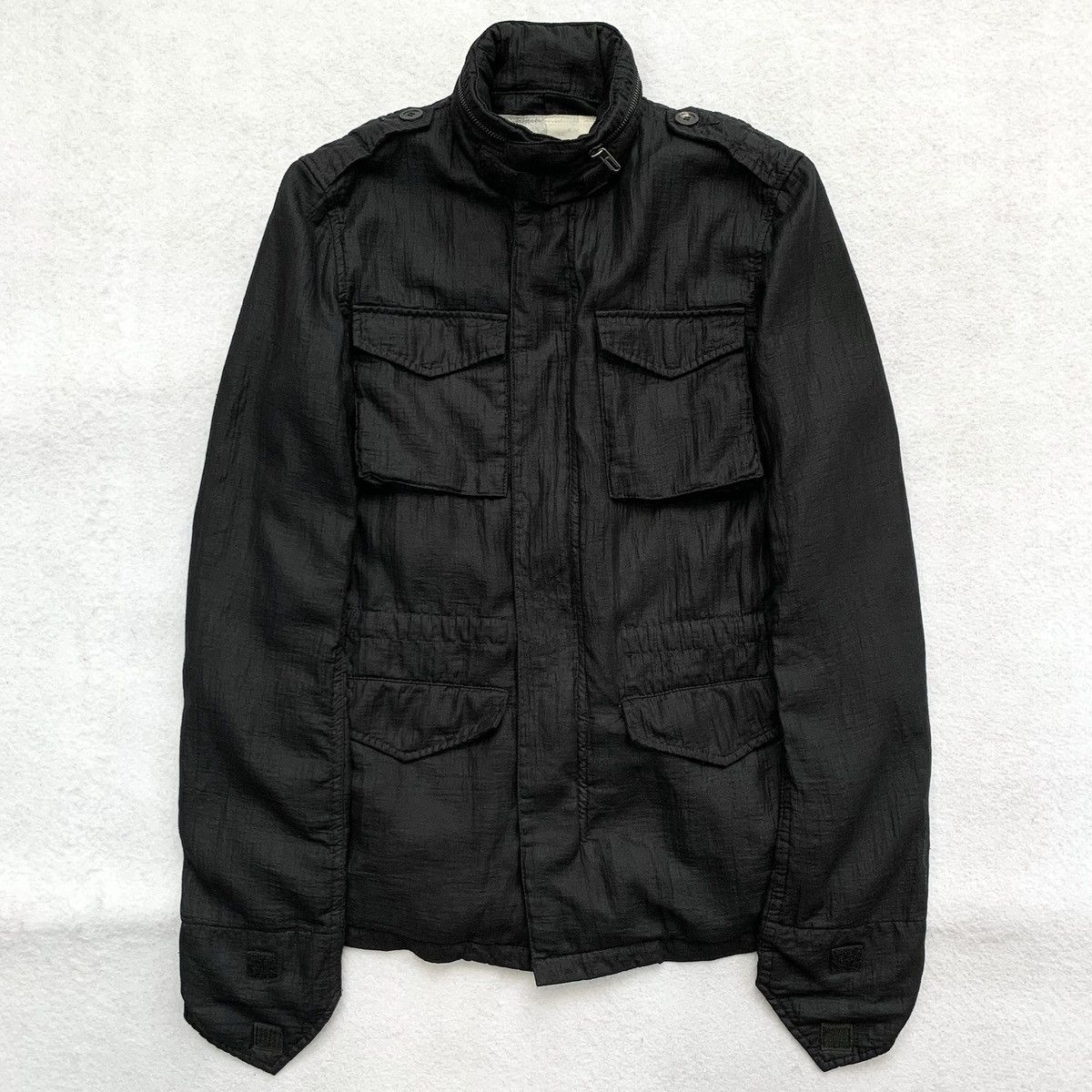 Davit Meursault Japan 2000s Davit Meursault Mesh M-65 Field Jacket Size US M / EU 48-50 / 2 - 1 Thumbnail