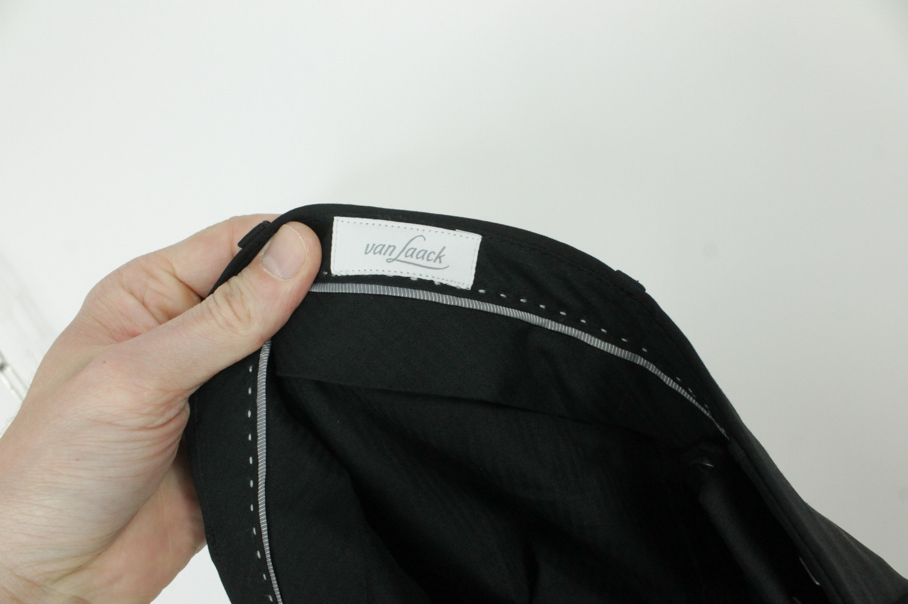 Other Van Laack Light Black Wool Formal Suit Men's Size 40R - 18 Thumbnail