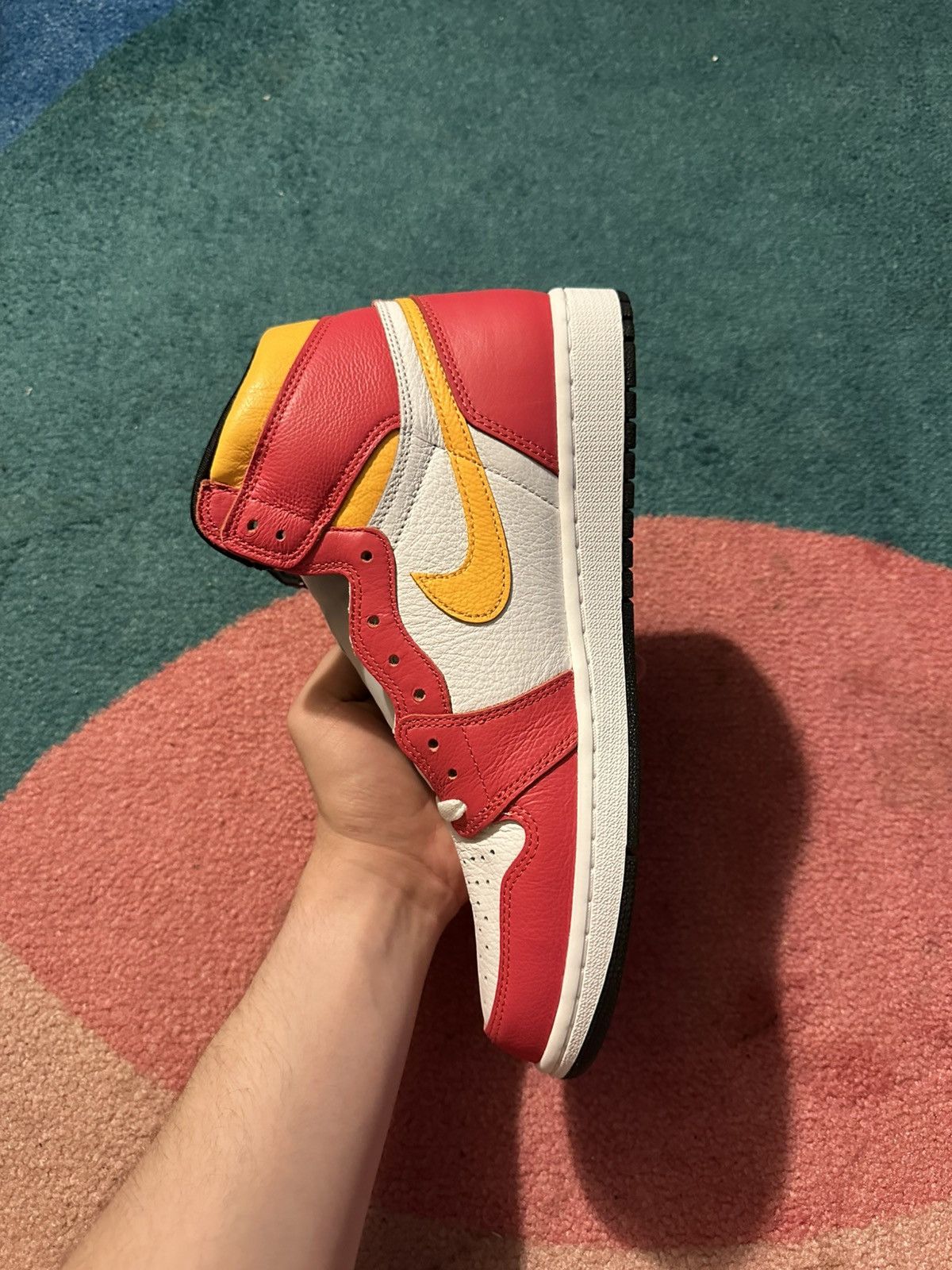 Jordan Brand Air Jordan 1 Retro High OG Light Fushion Size US 11.5 / EU 44-45 - 5 Thumbnail