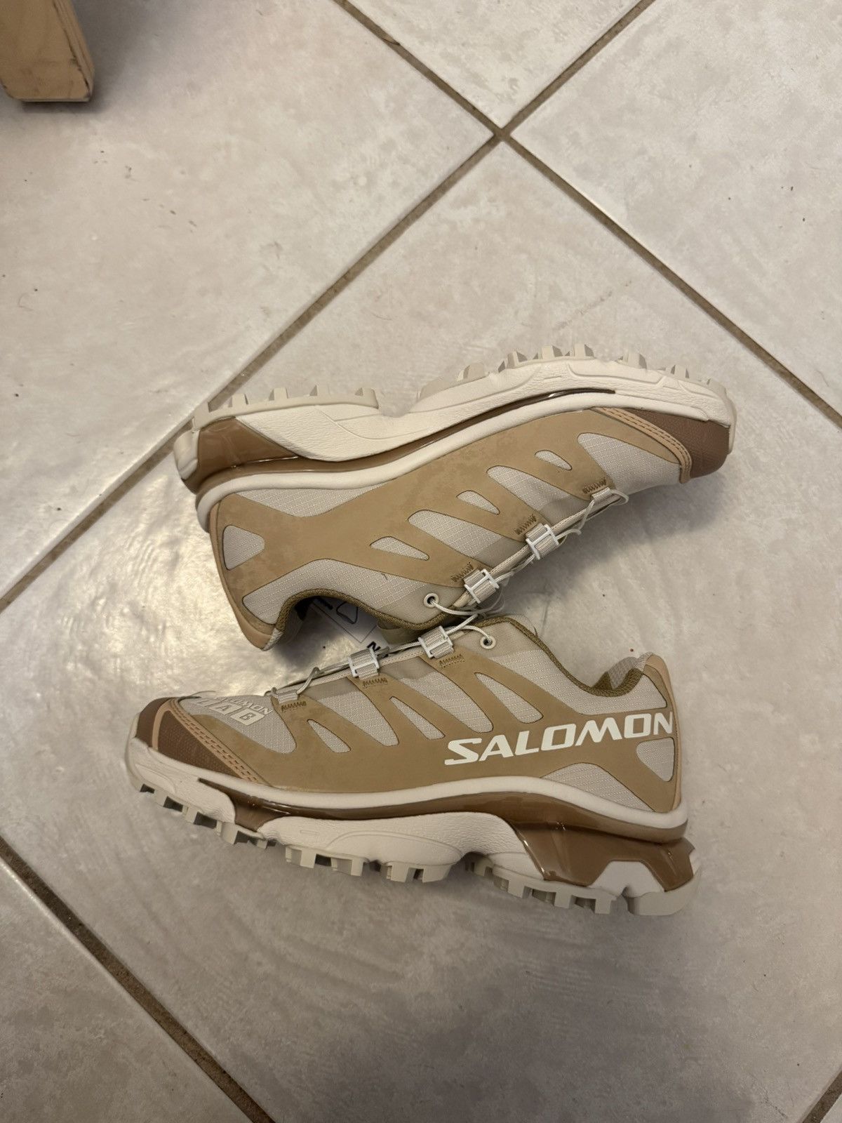 Salomon XT-4 OG PROTECTIVE SAFARI / ALMOND MILK / KELP Size US 5 / IT 35 - 4 Thumbnail