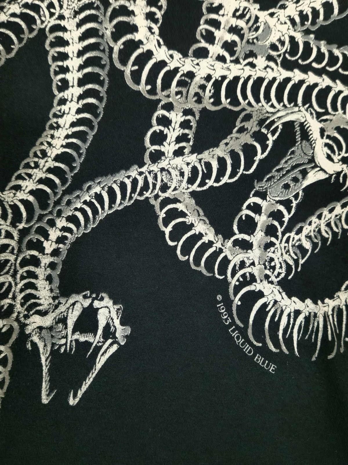 Liquid Blue Vintage Liquid Blue Medusa Skull Snake Bones 1993 XL #5 Size US XL / EU 56 / 4 - 5 Thumbnail