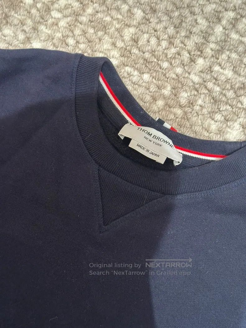 Thom Browne Thom Browne Round-neck hoodie Size US XXL / EU 58 / 5 - 4 Thumbnail