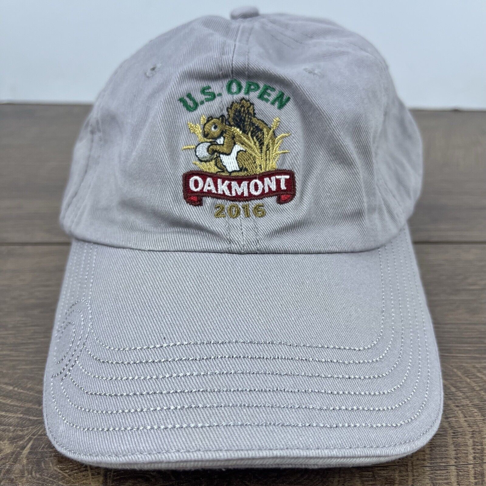 Other Oakmonth 2016 Hat US Open Hat Gray Adjustable Hat Gray Adult Size ONE SIZE - 2 Thumbnail