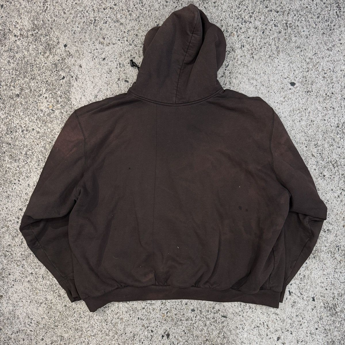 Vintage Carhartt Thrashed Faded Thermal Lined Zip Hoodie ERD GRUNGE Size US XXL / EU 58 / 5 - 15 Thumbnail