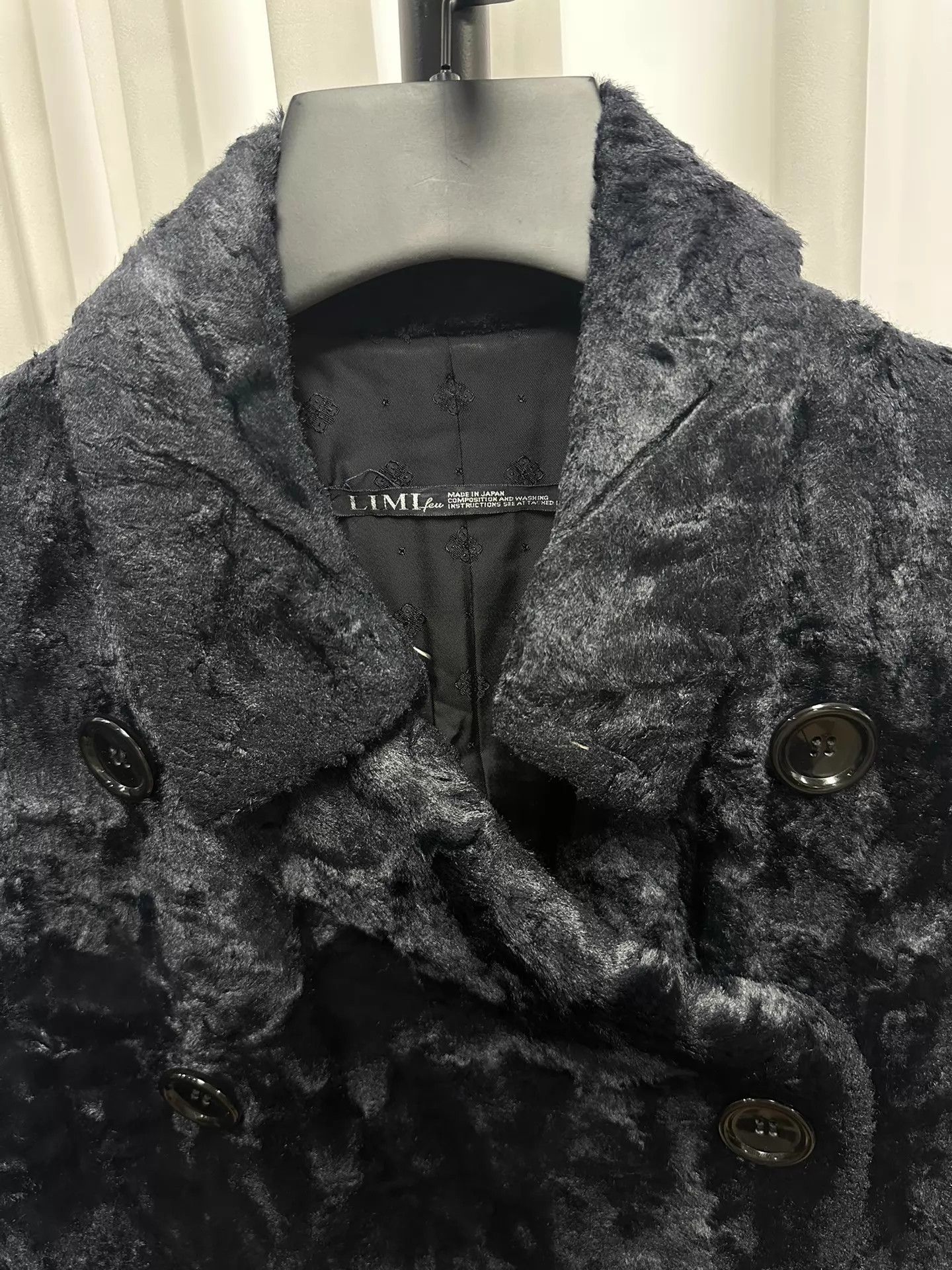 Yohji Yamamoto Yohji Yamamoto Limi Velvet Coat S Size US S / EU 44-46 / 1 - 3 Thumbnail
