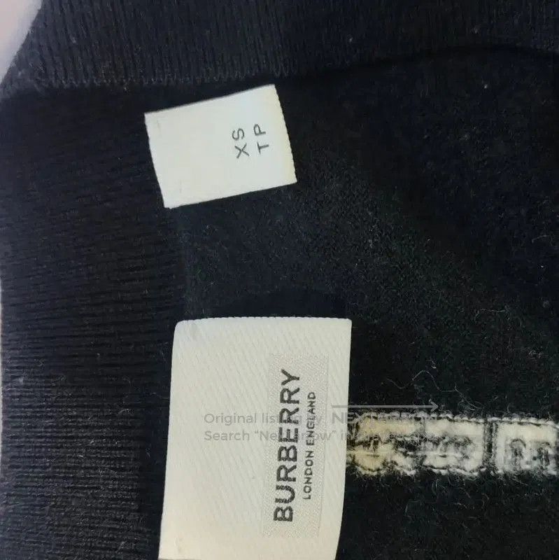 Burberry Burberry Women's Black Wool Cardigan. Size XS / US 0-2 / IT 36-38 - 3 Thumbnail