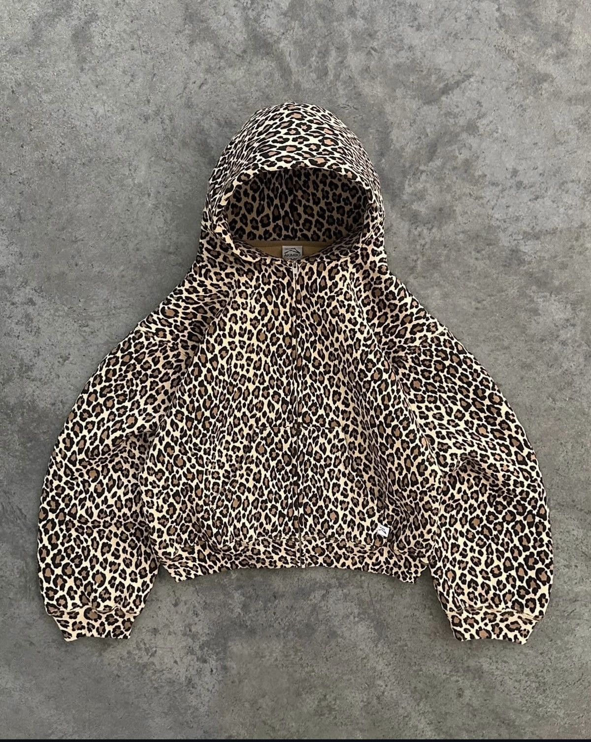 Akimbo Club ***RARE AKIMBO CHEETAH ZIP UP HOODIE Size US XXL / EU 58 / 5 - 1 Thumbnail