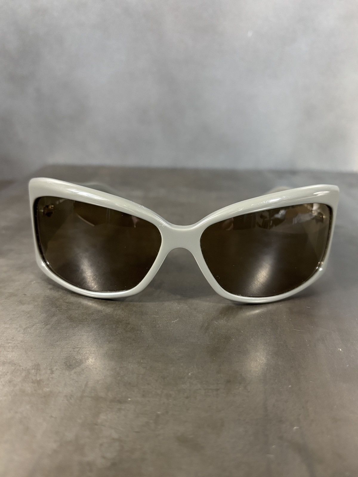 Celine 2000s Celine Sunglasses Triomphe Vintage Sport Wrap Logo Size ONE SIZE - 13 Thumbnail