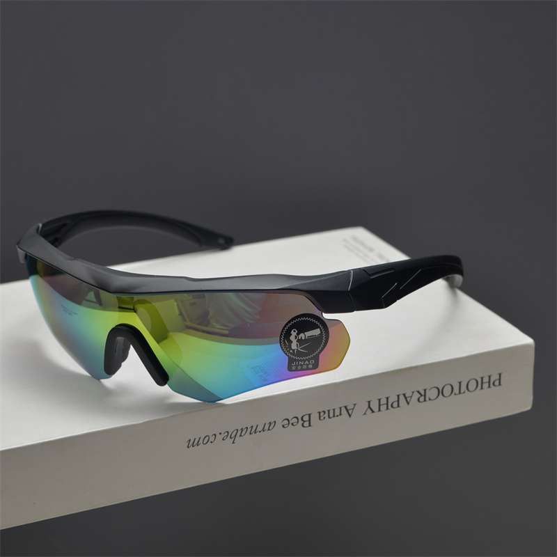 VIBE Hip-hop Street ins style custom avant-garde sunglasses Size ONE SIZE - 3 Thumbnail
